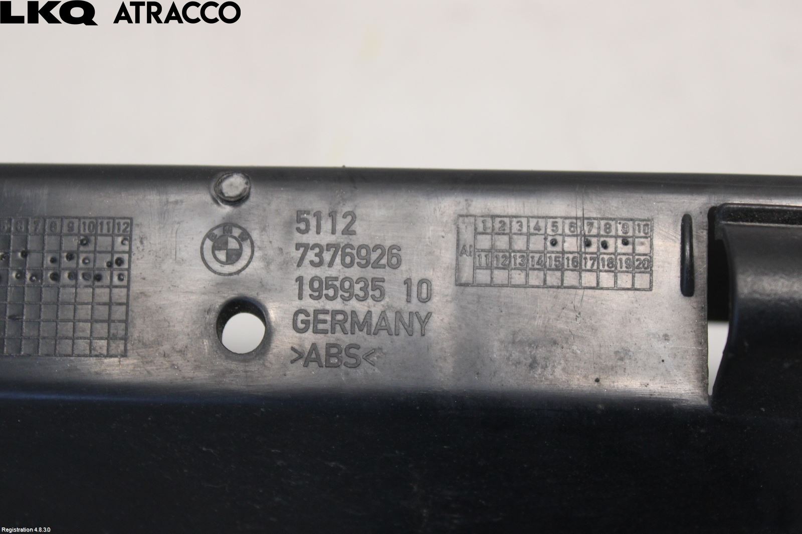 BMW 2 F45 Active Tourer 14-21 Støtfangerfeste Bak Høyre