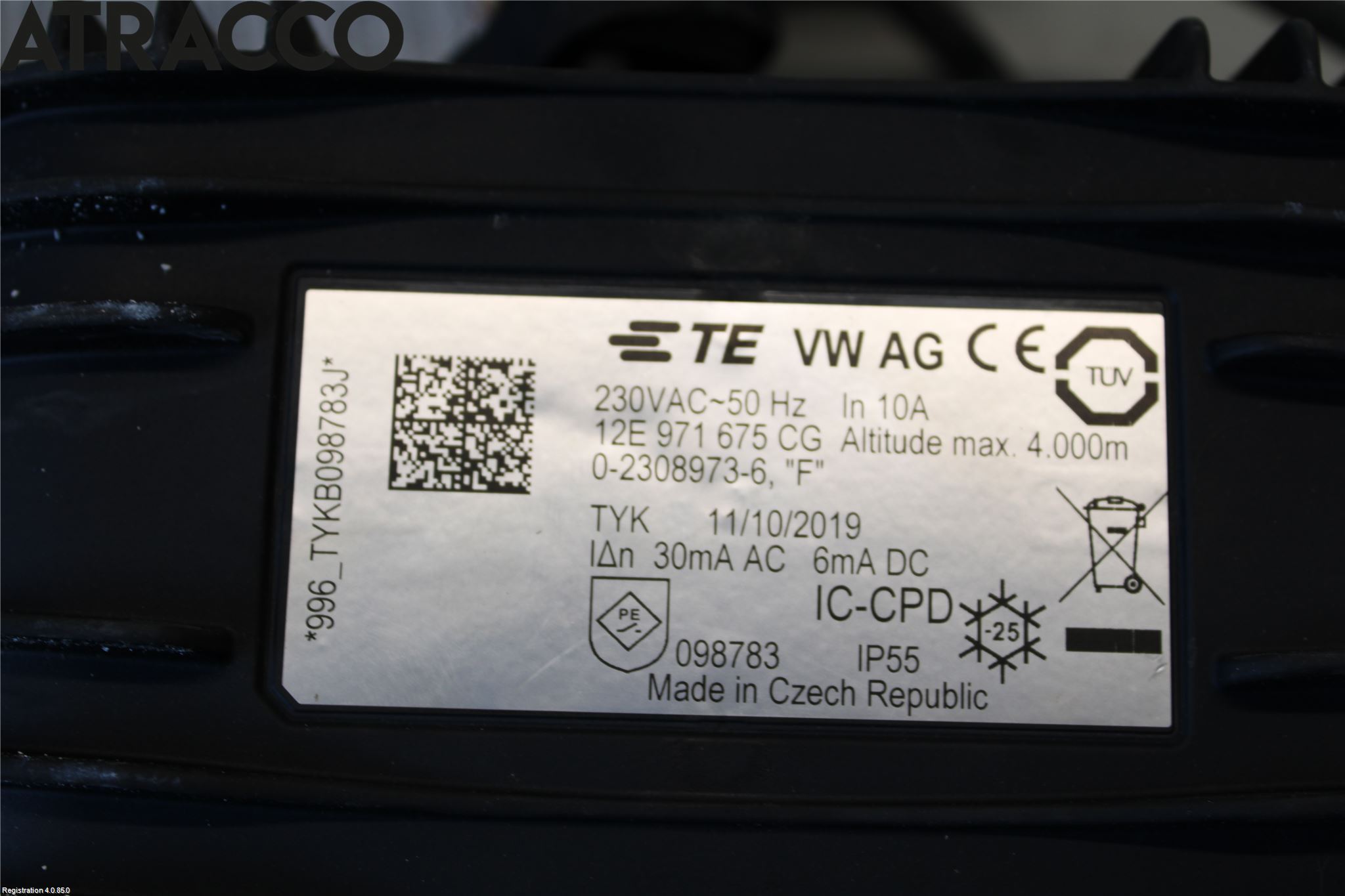 Volkswagen VW GOLF / E-GOLF VII 13-20 Batterikabel