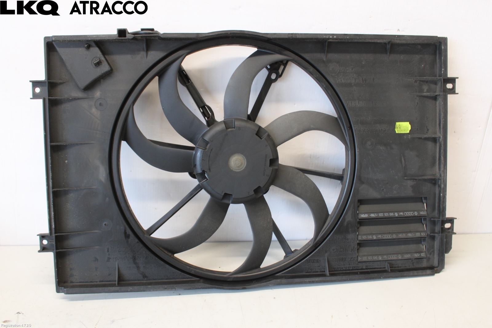 Volkswagen VW TOURAN 03-10 Kjølevifte Elektrisk