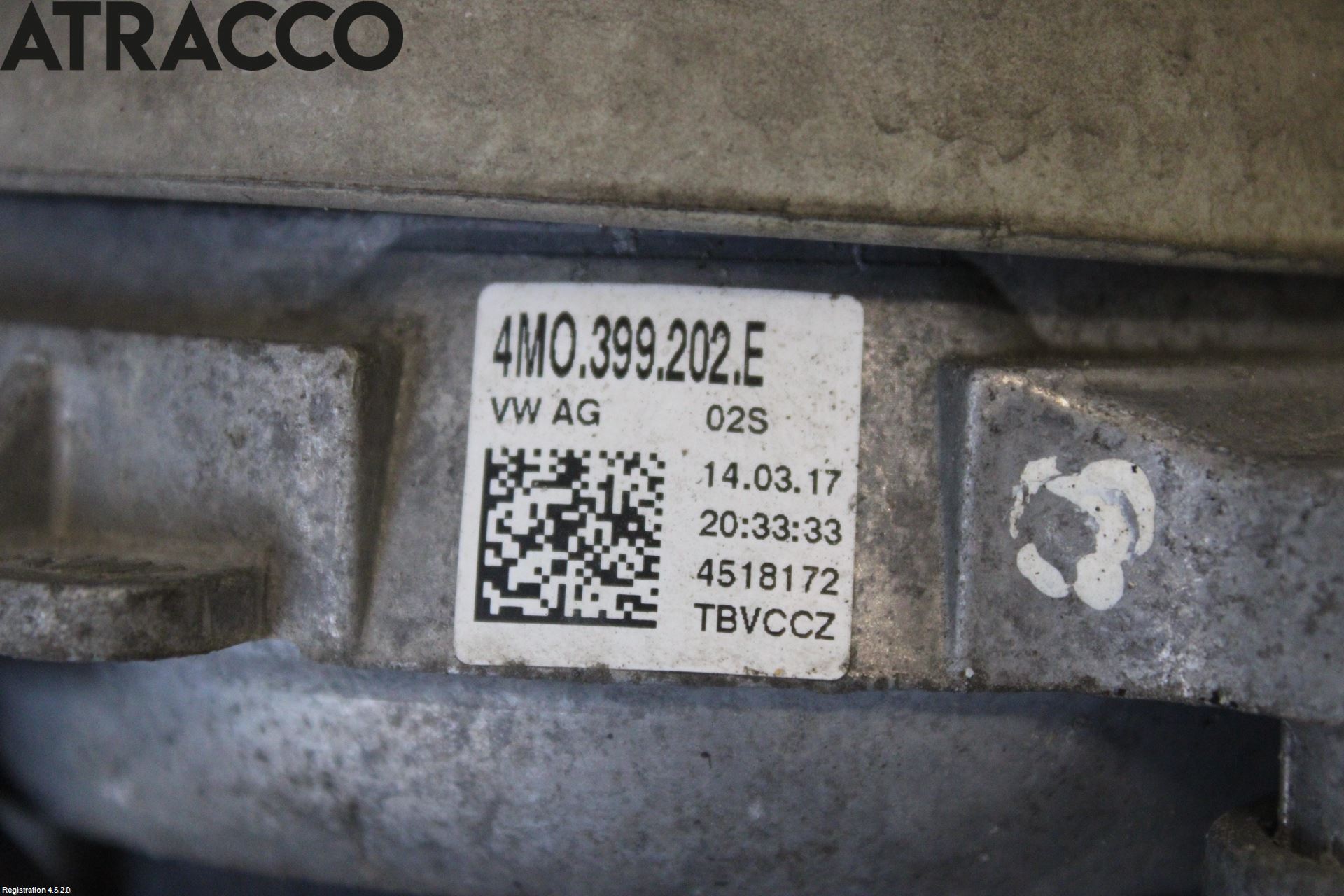 Audi Q7/SQ7 Gearkasse Feste Gummi