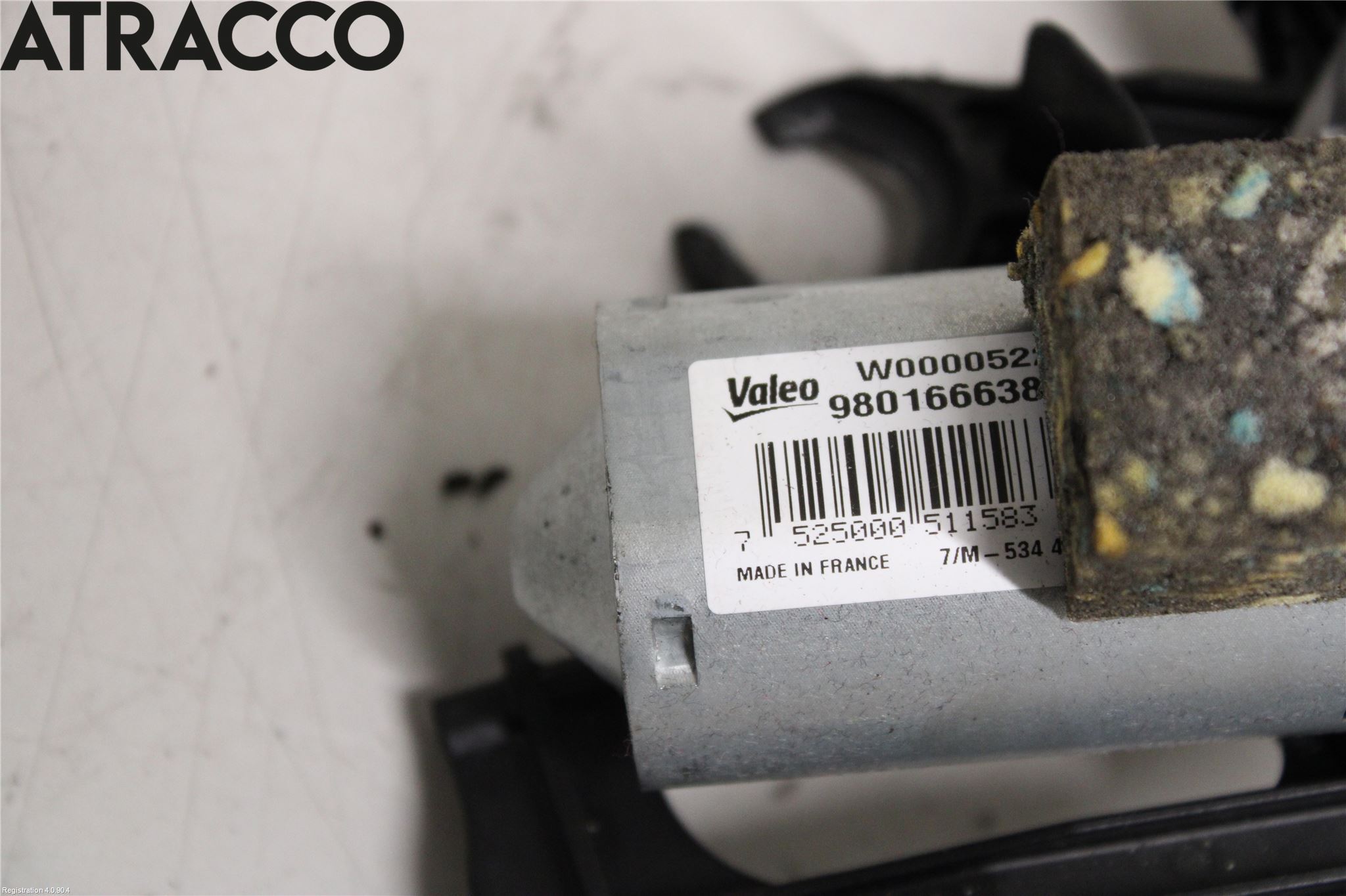 Citroen C4 CACTUS 14-20 Viskermotor Bakluke