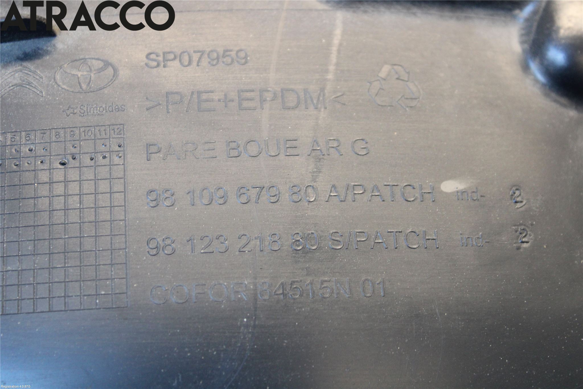 Peugeot EXPERT/E-EXPERT 17- Skjerm Indre