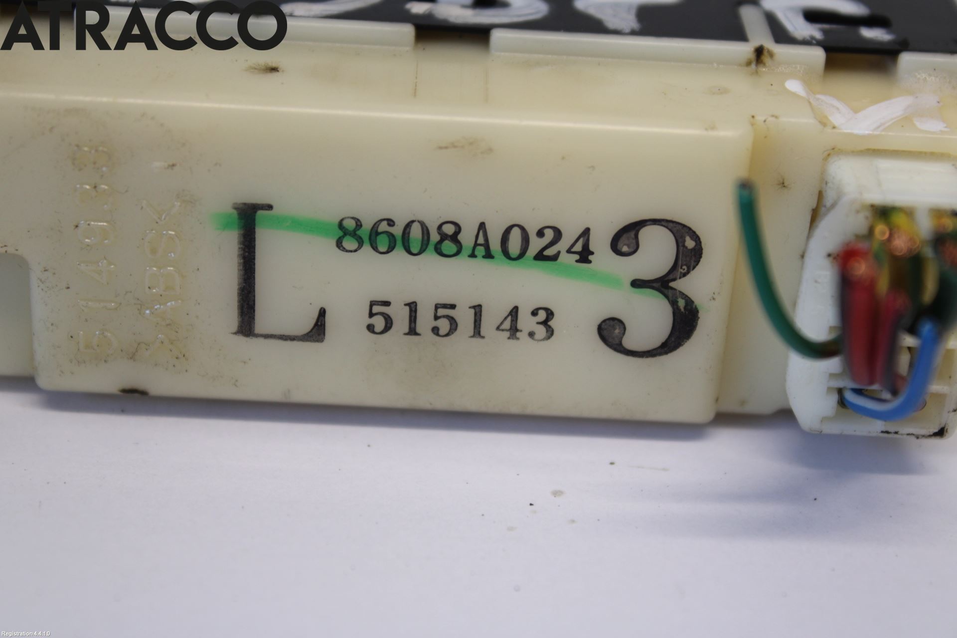 Mitsubishi GRANDIS Bryter Vindusheis