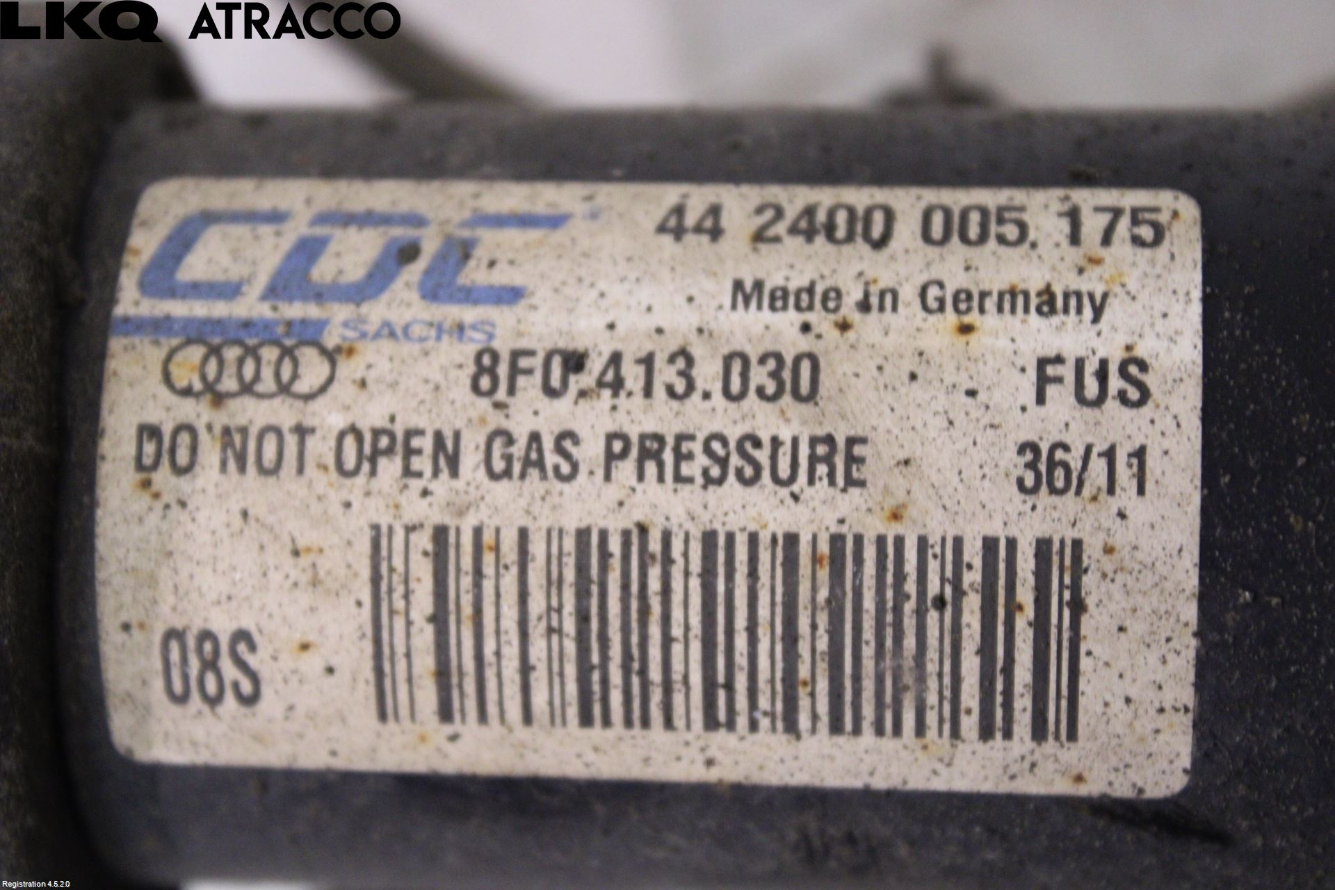 Audi S5 07- Fjærbein Foran Høyre