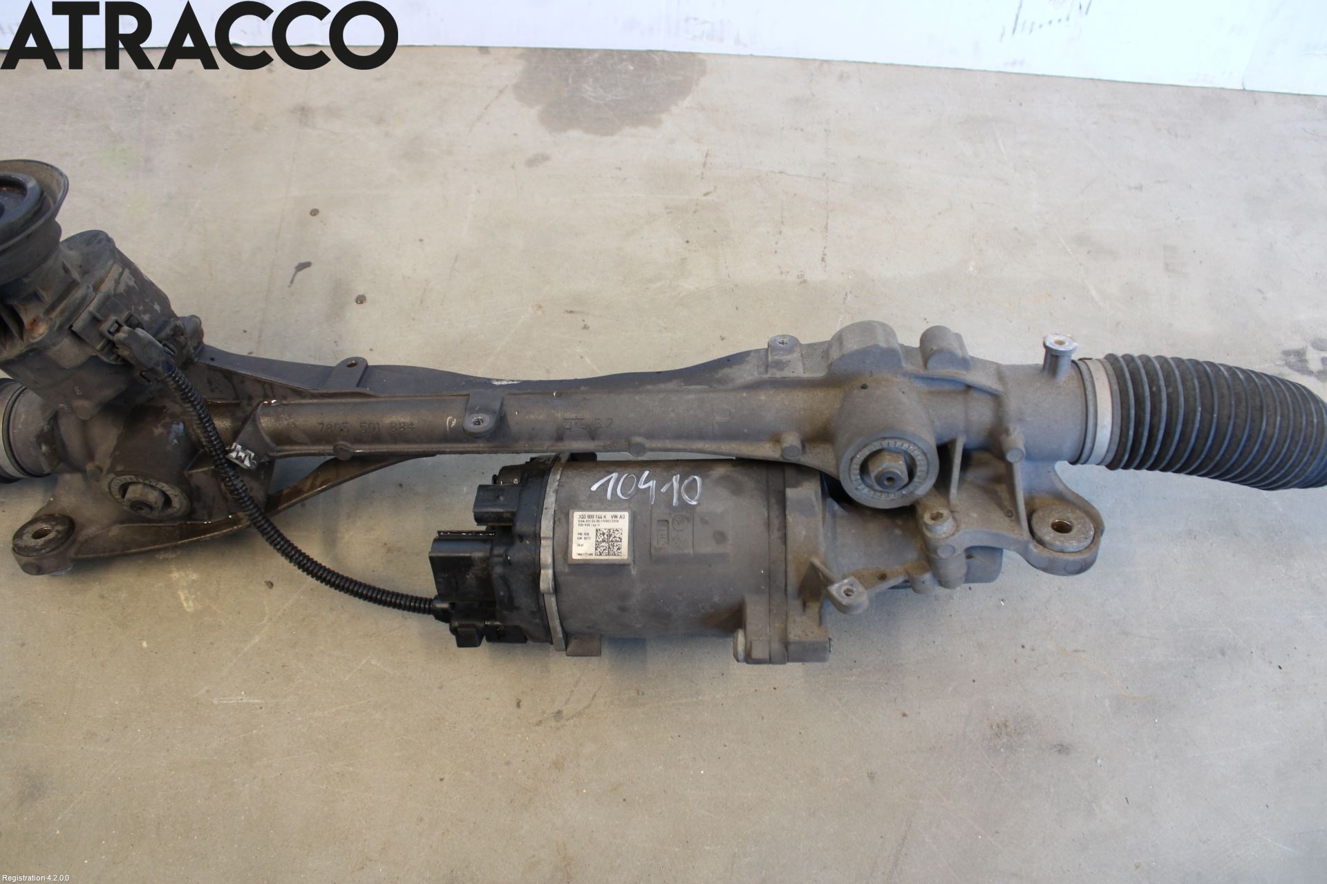 Audi Q2/SQ2 17- Servo Snekke - Tannstang