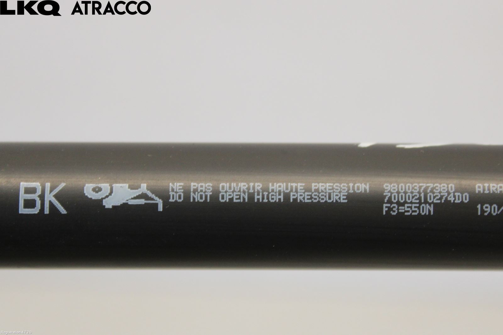 Peugeot 308 14-21 Bakluke Demper-Gassfjær