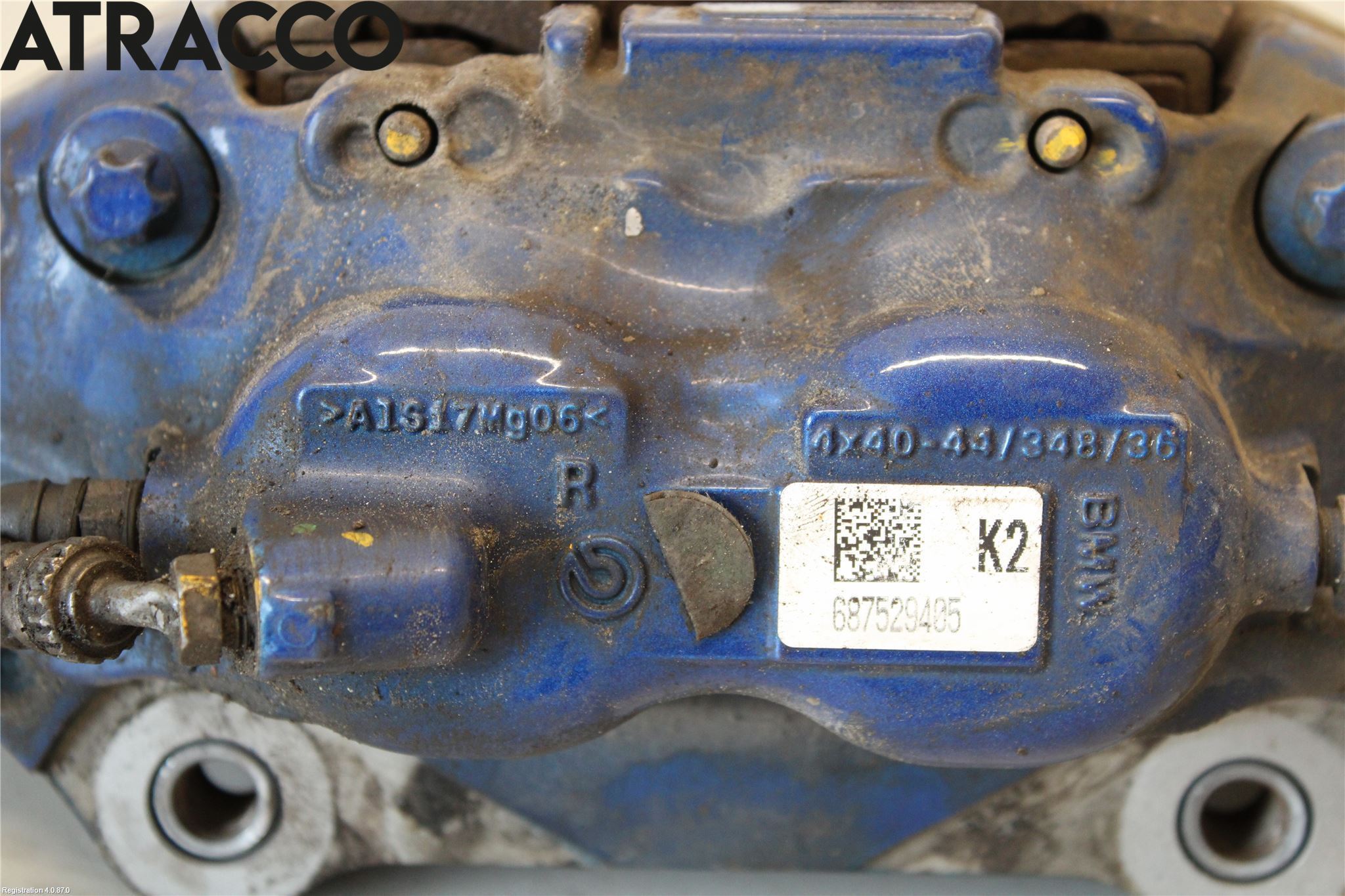 BMW 5 G30/G31/F90 17-23 Bremsecaliper Foran Høyre