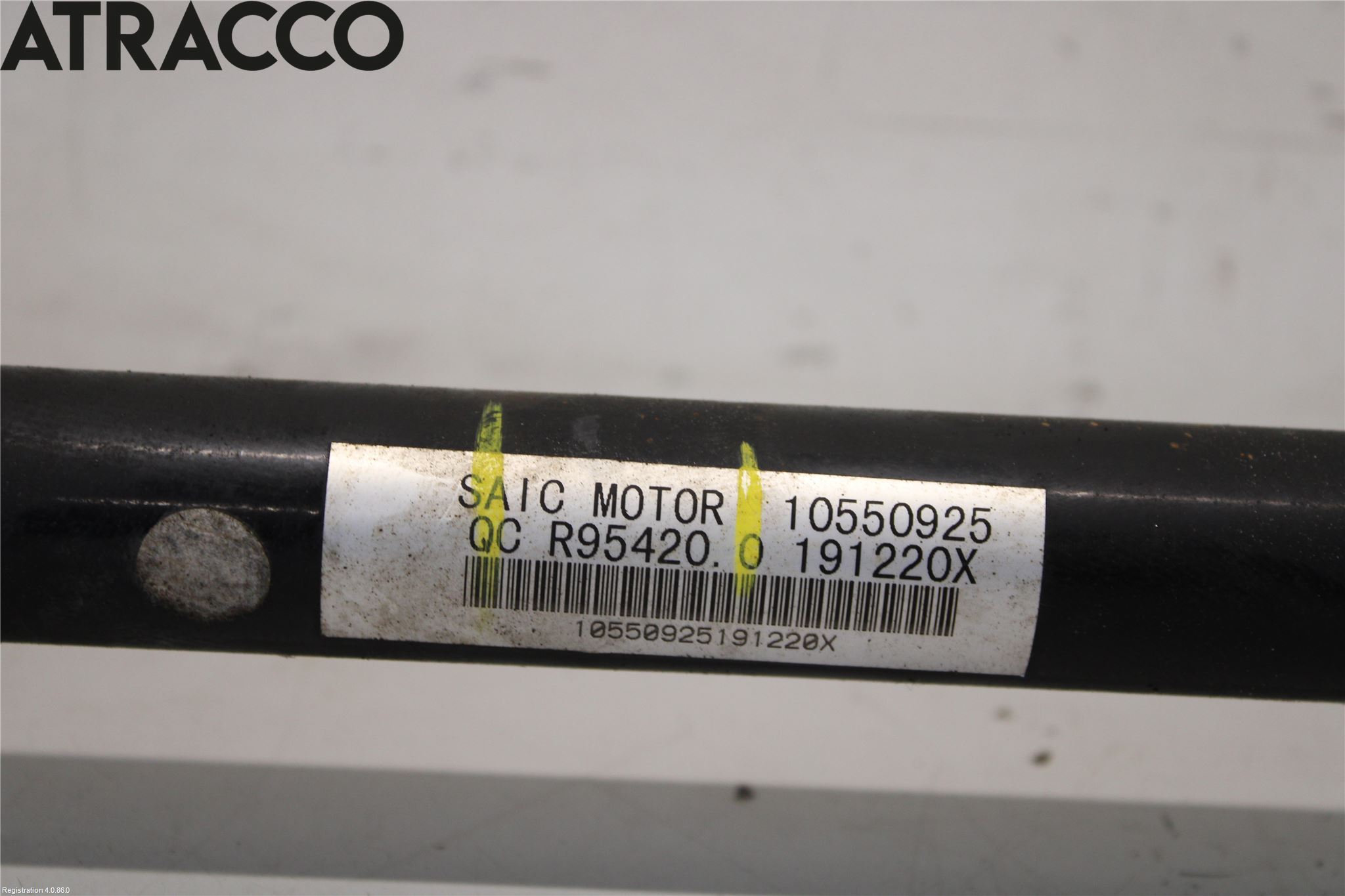 MG ZS EV 20- Drivaksel Foran Kompl Høyre