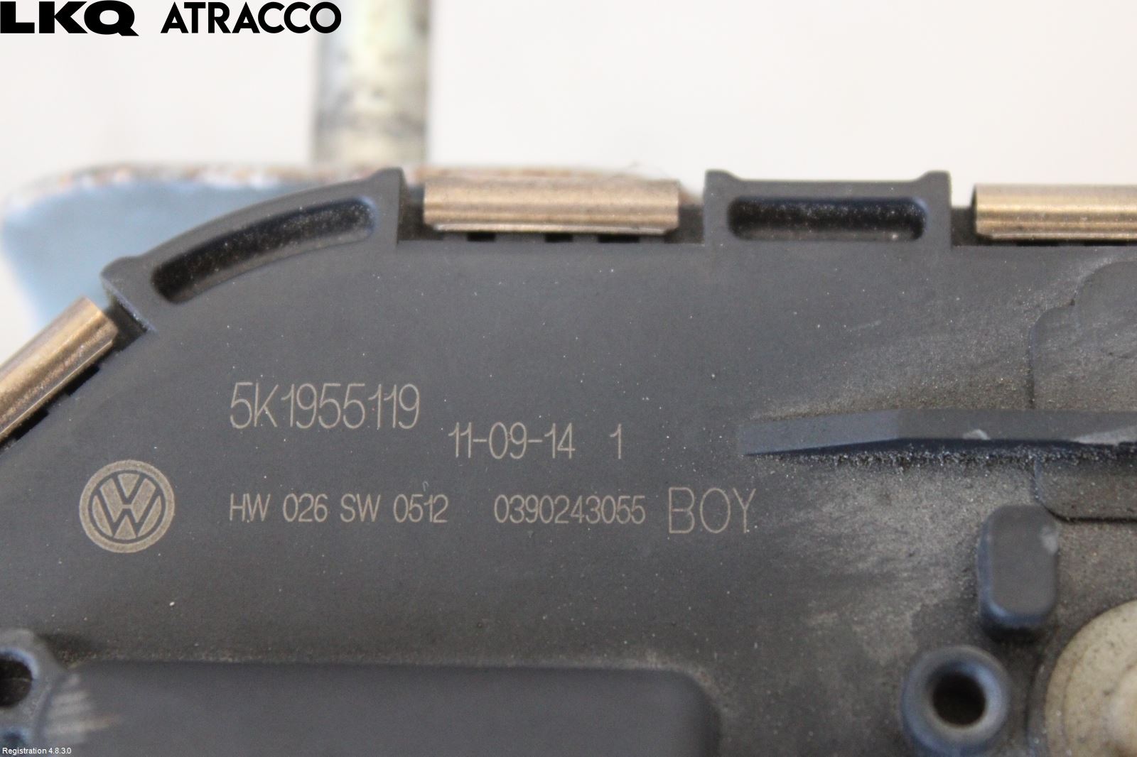 Volkswagen VW GOLF VI 09-13 Viskermotor Frontrute