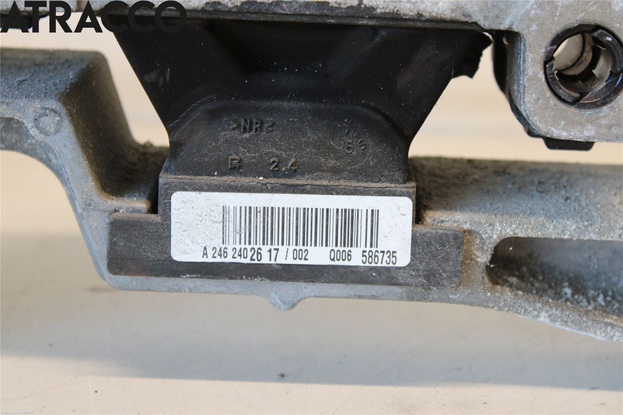 Mercedes-Benz MB B-KLASS (W246/W242) 12-19 Motor Feste Stål-Alu