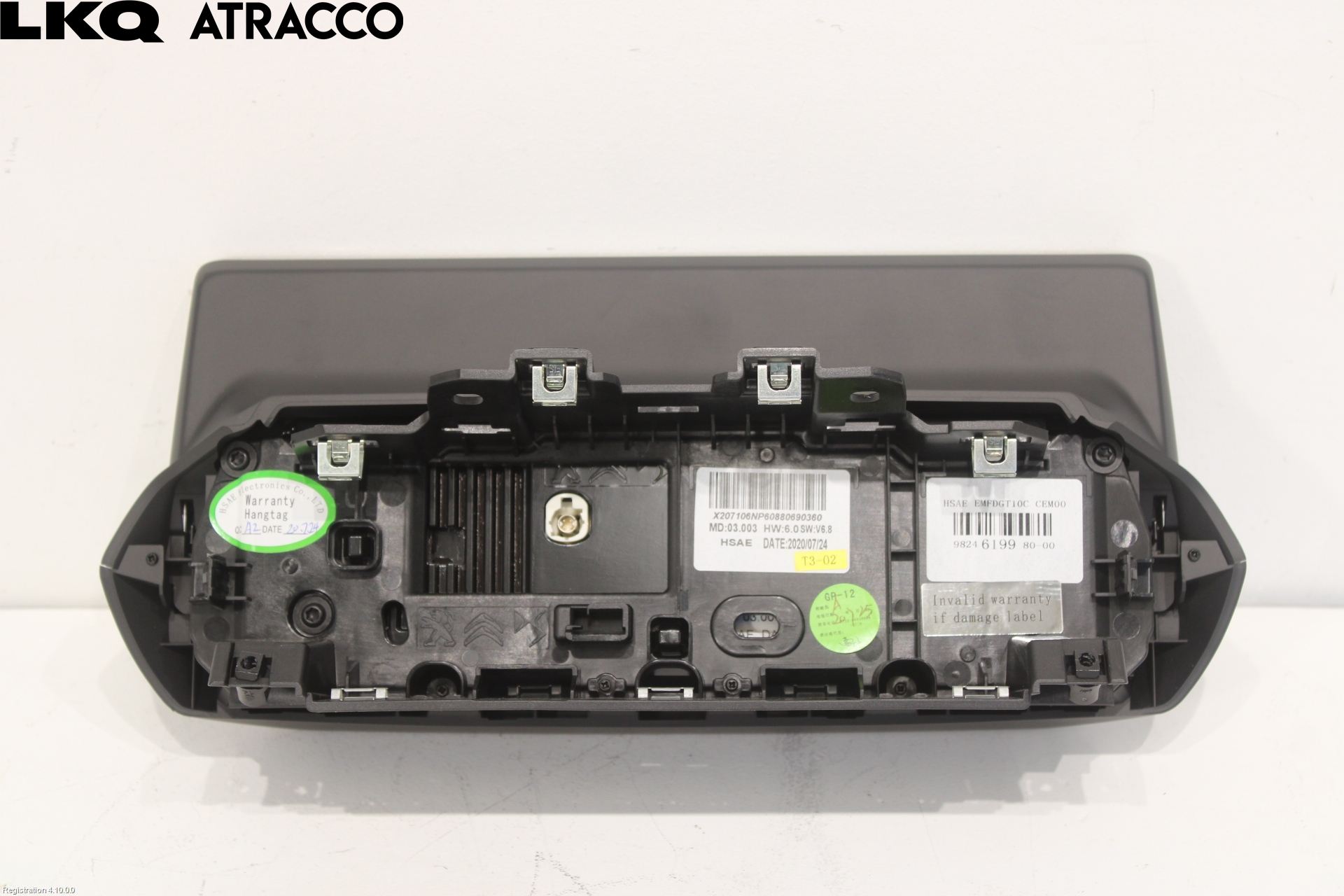 Peugeot 208/E-208 20- Multifunktionsdisplay