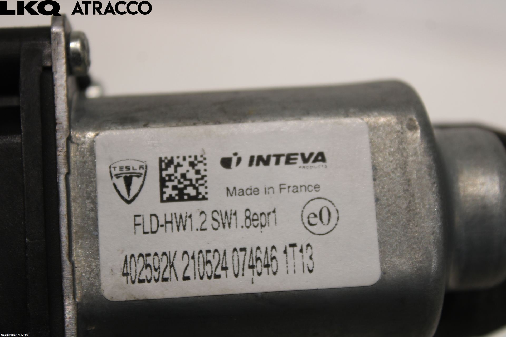 Tesla MODEL S 13- Vindusheismotor