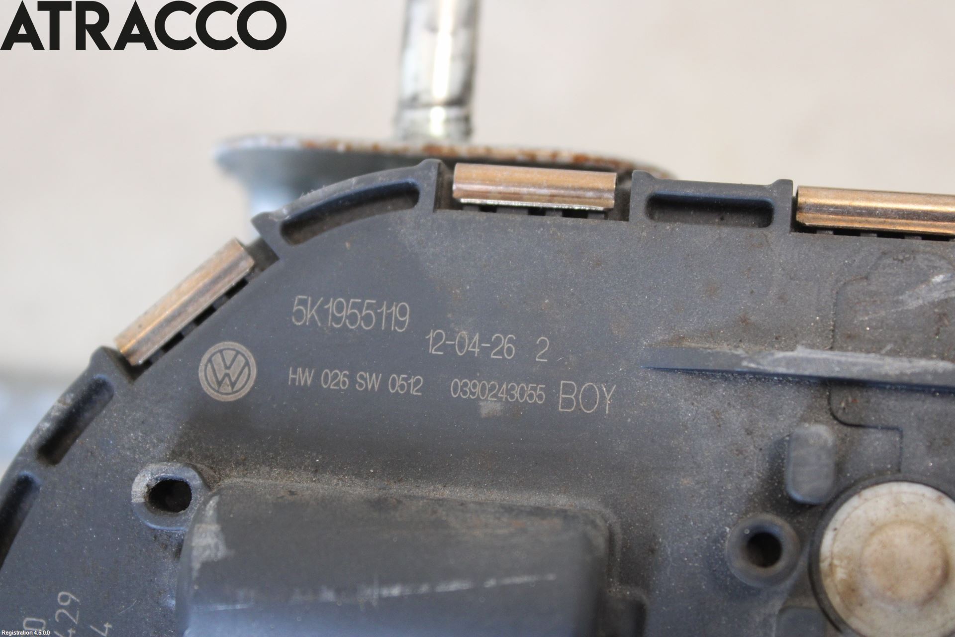 Volkswagen VW GOLF VI 09-13 Viskermotor Frontrute