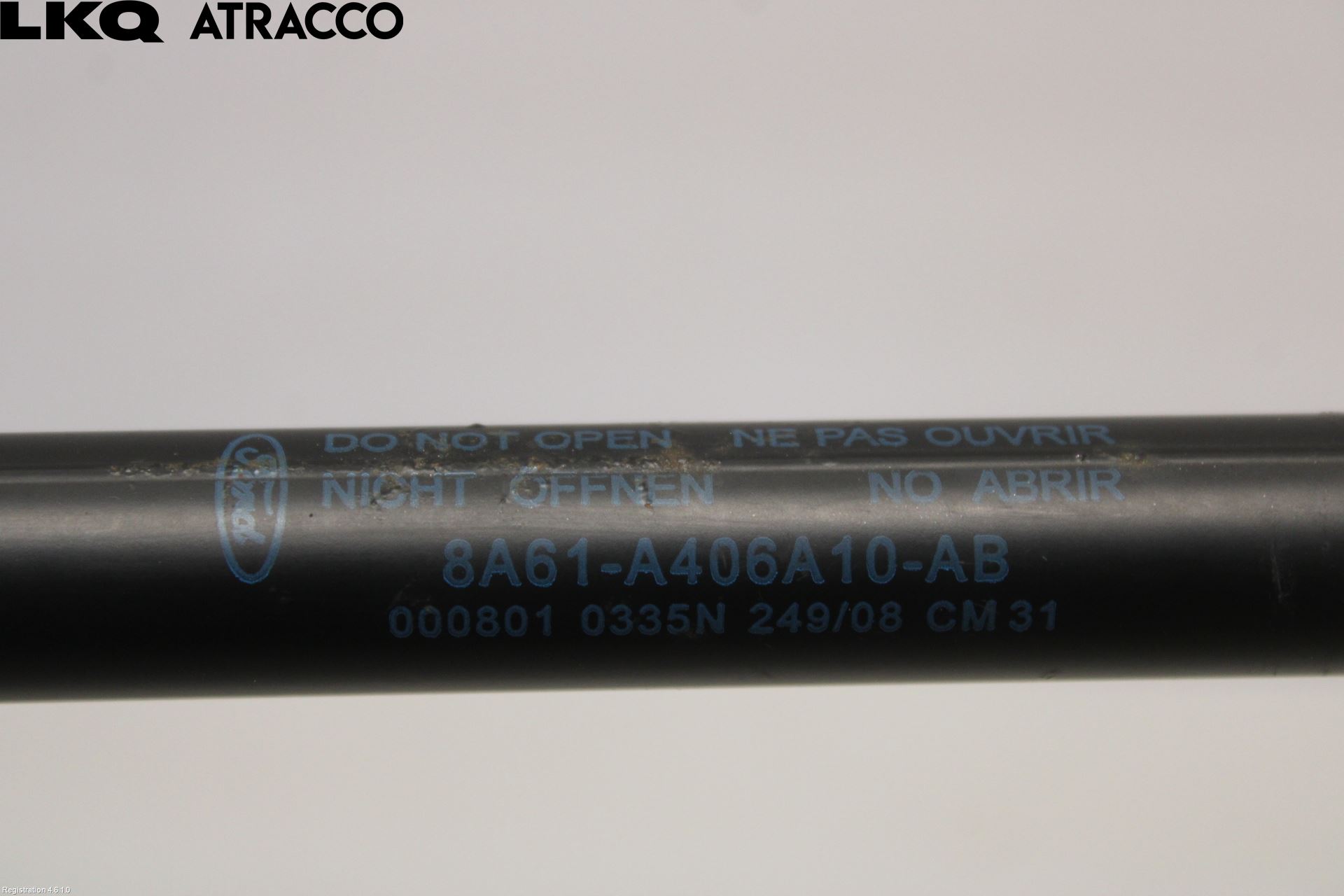 Ford FIESTA 09-12 Bakluke Demper-Gassfjær