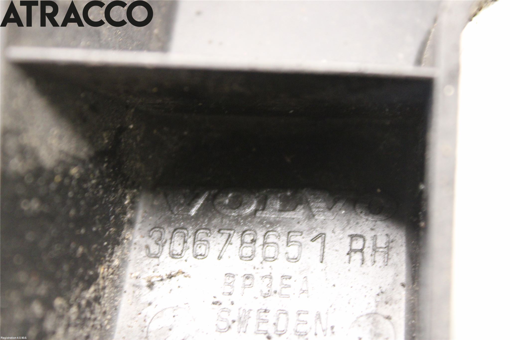 Volvo V70 08-13 Støtfangerfeste Bak Høyre