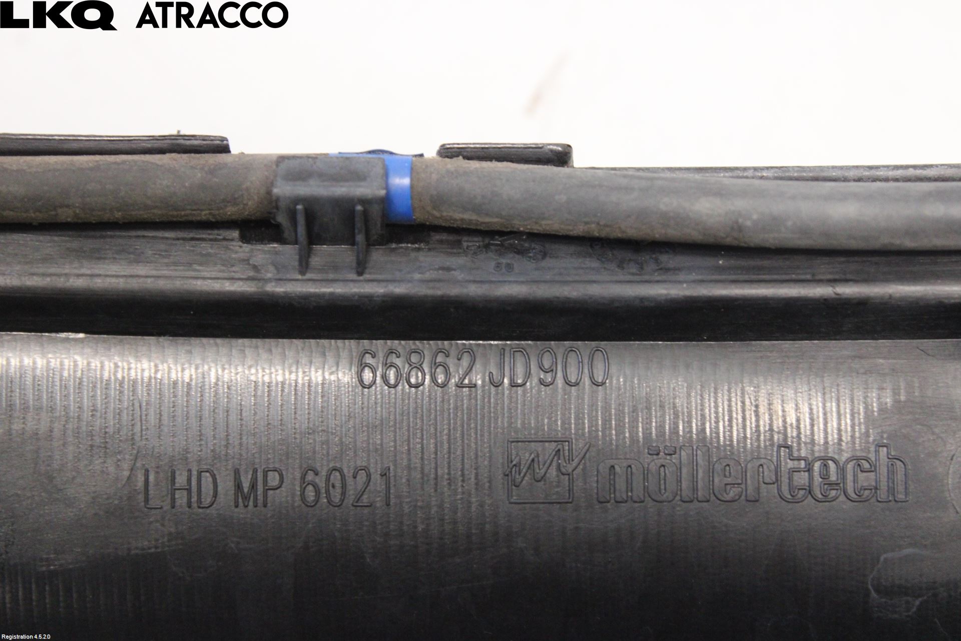 Nissan QASHQAI   07-10 Visker Deksel-Grill-Under Frr