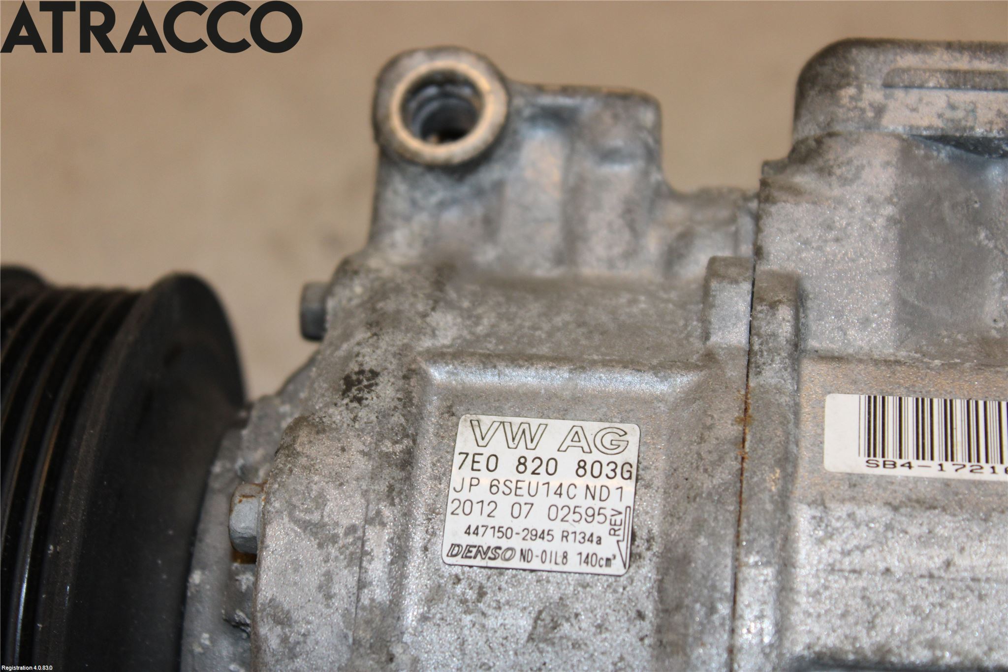 Volkswagen VW CADDY 11-15 Varme Ac Kompressor