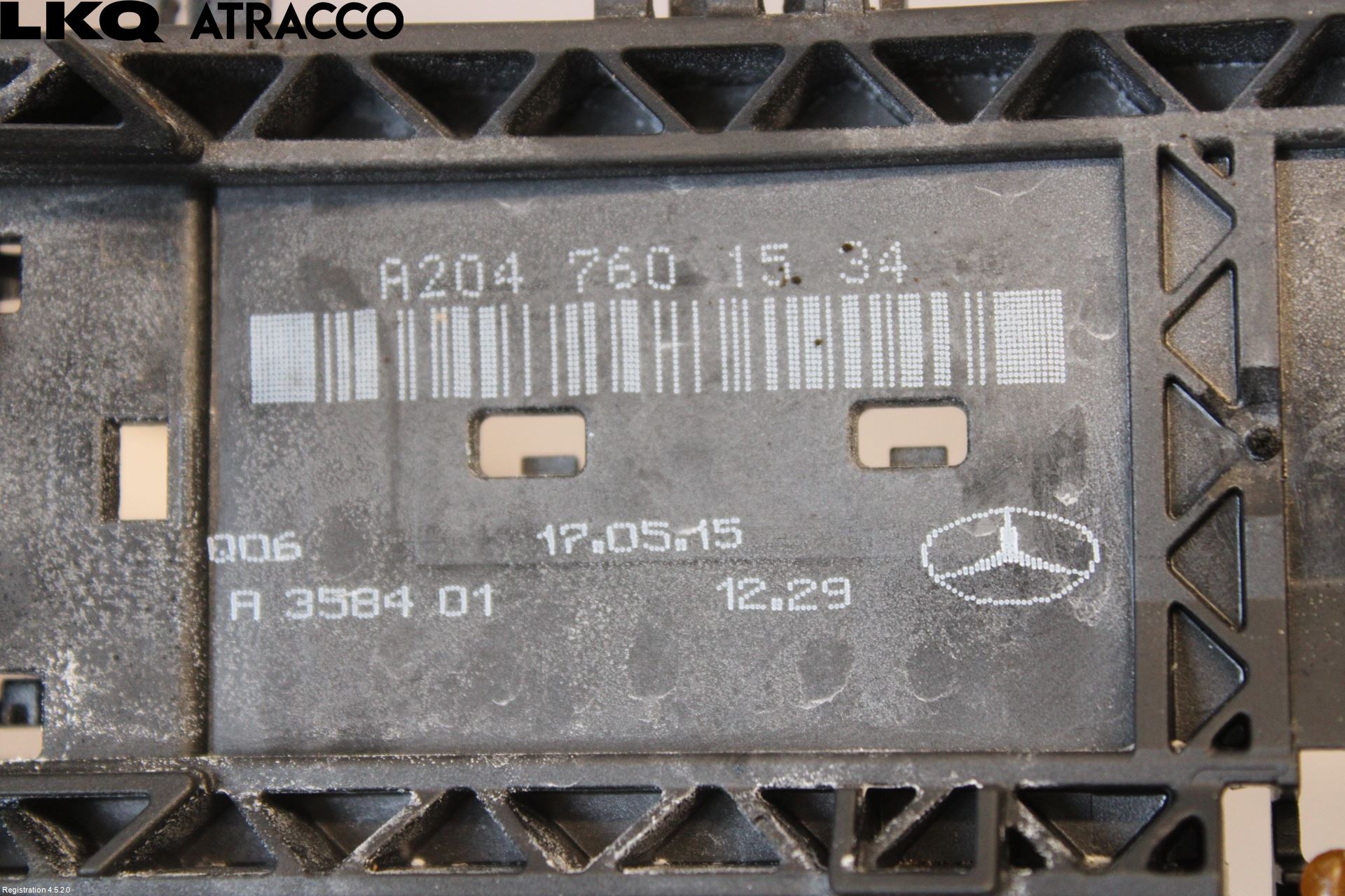 Mercedes-Benz MB B-KLASS (W246/W242) 12-19 Dørhandtak Ytre Venstre