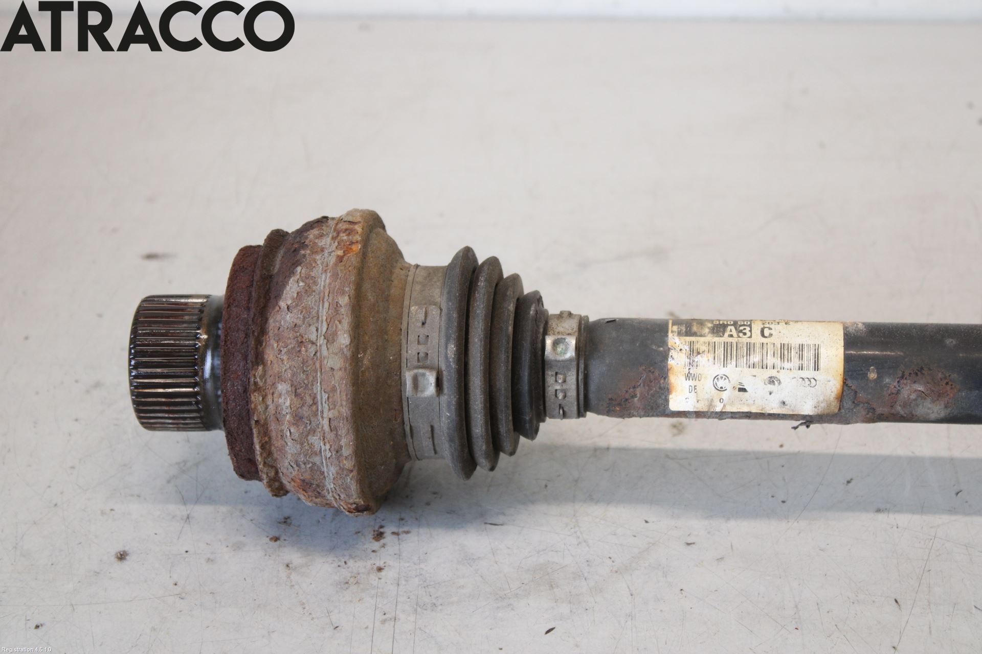 Audi A6/S6 4G 11-18 Drivaksel Bak Kompl Venstre