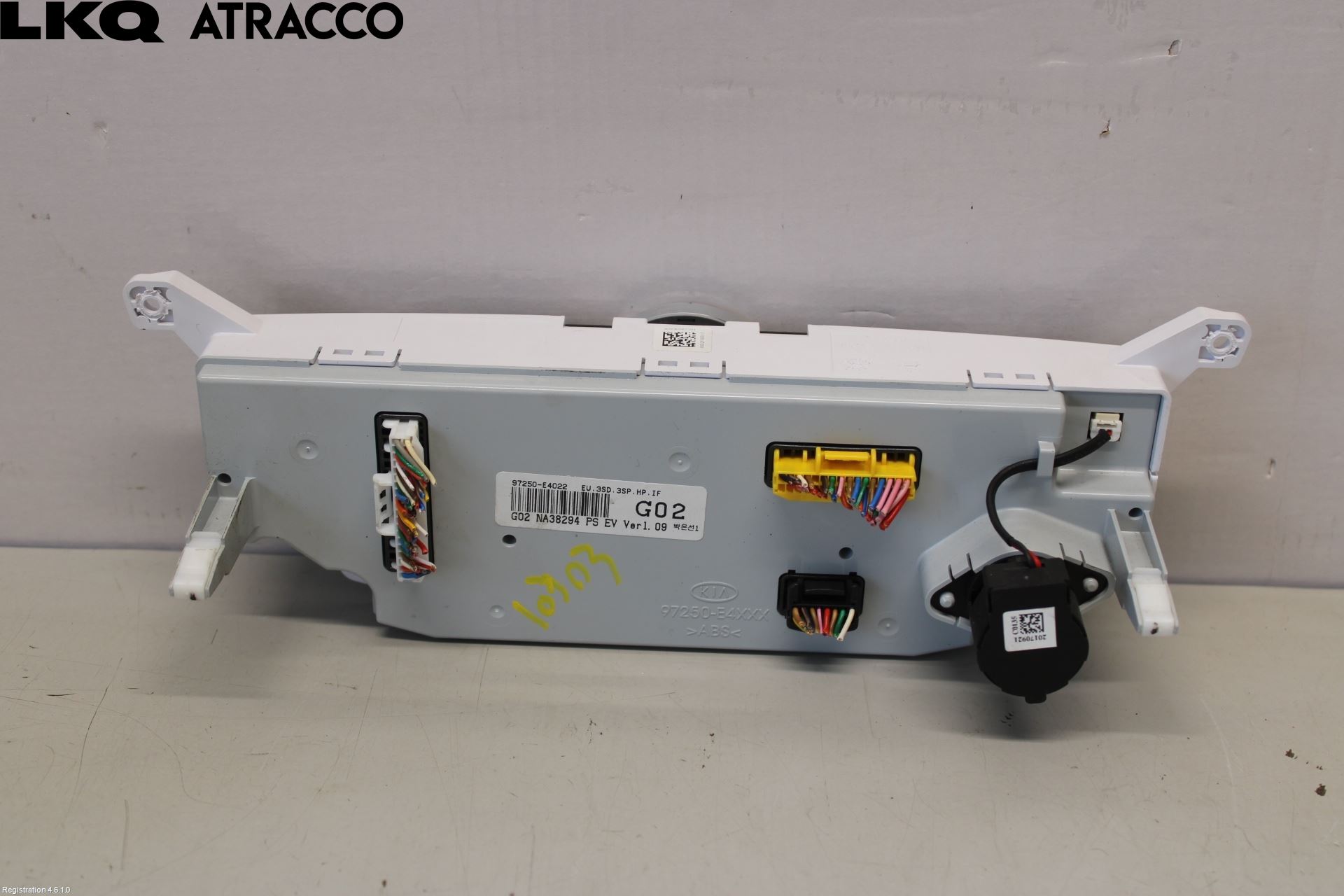 Kia SOUL 09- Varme Ac Betjening-Display