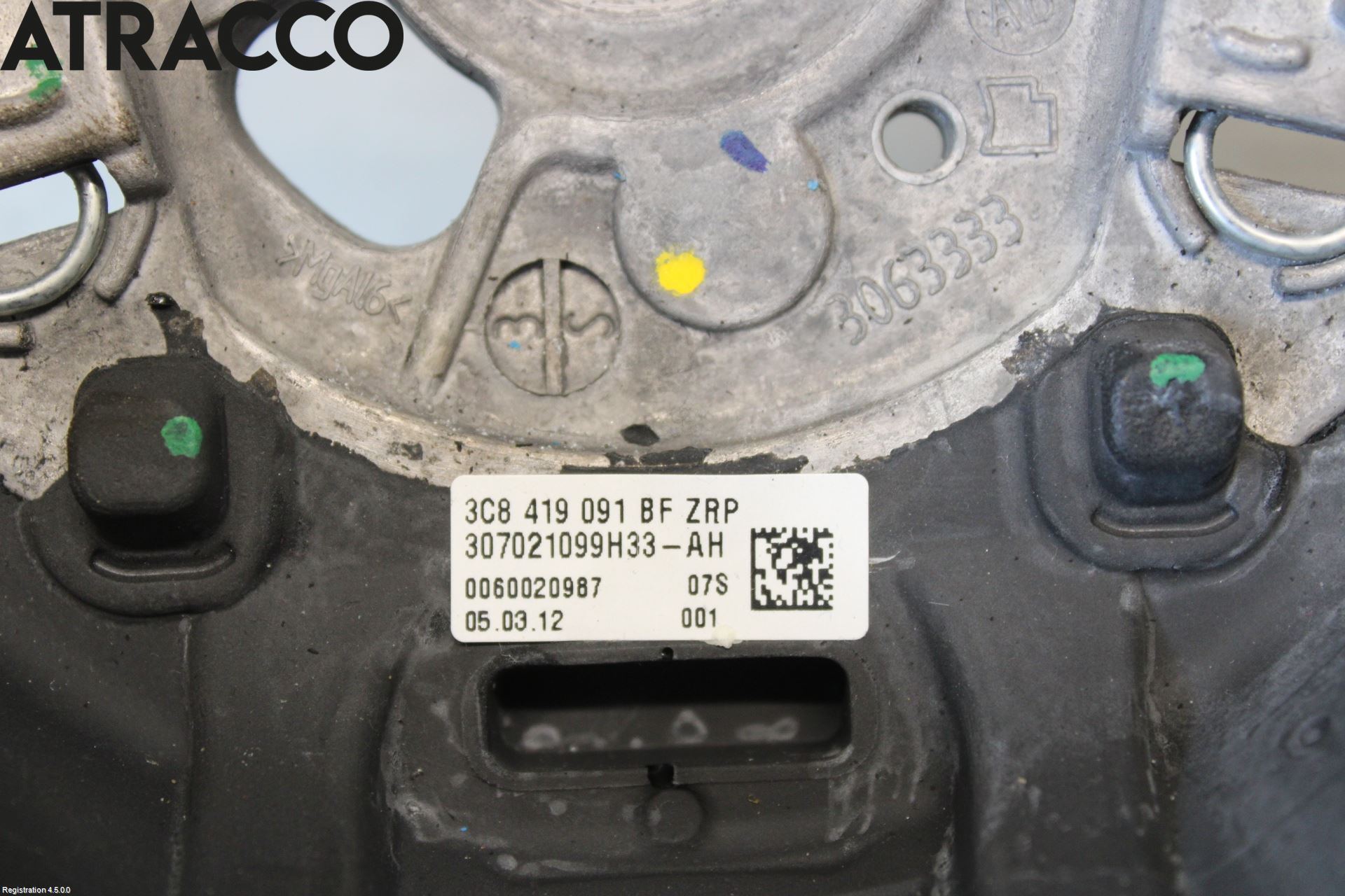 Volkswagen VW GOLF VI 09-13 Ratt