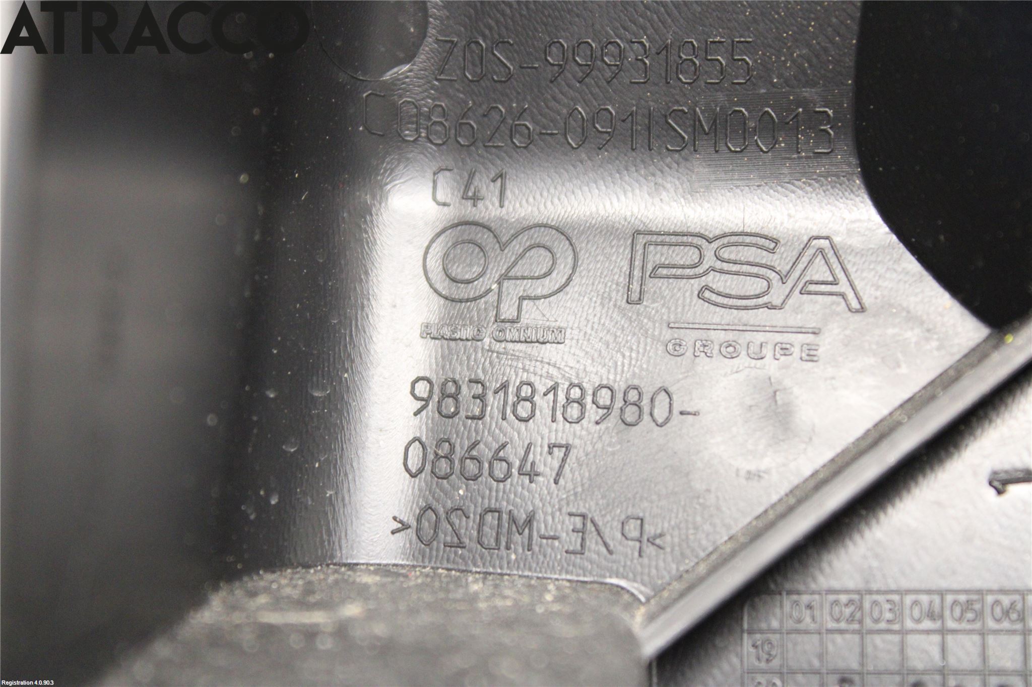 Citroen C4/E-C4 C4X/E-C4X III 21- Støtfangerfeste Bak Venstre