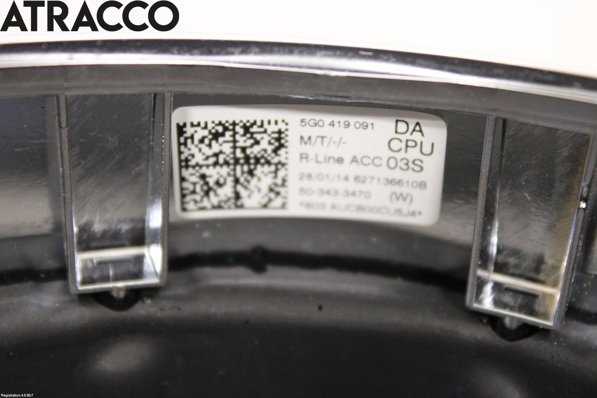 Volkswagen VW GOLF / E-GOLF VII 13-20 Ratt