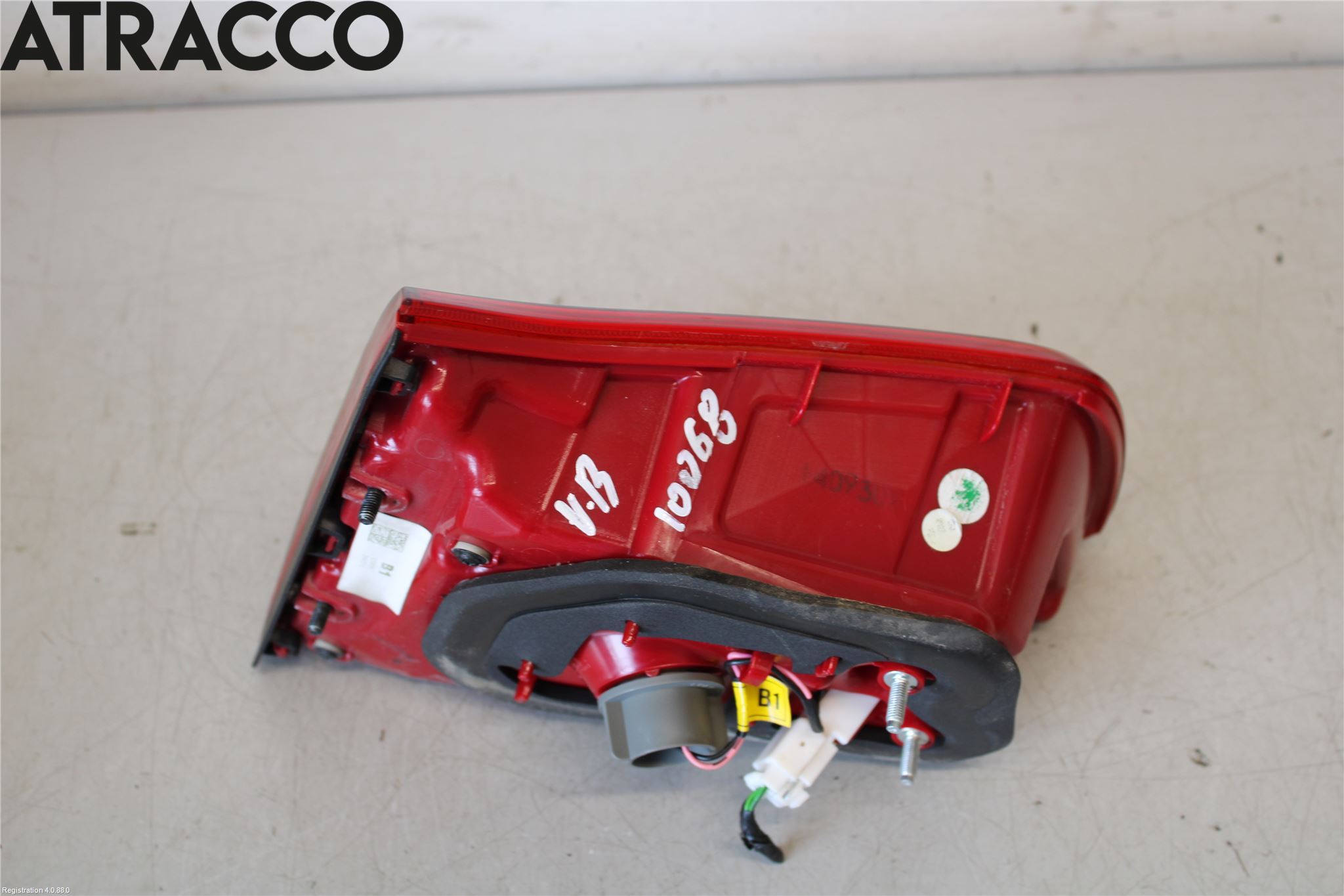 Kia SPORTAGE (SL) 11-15 Baklykt Venstre  På Luke(Indre