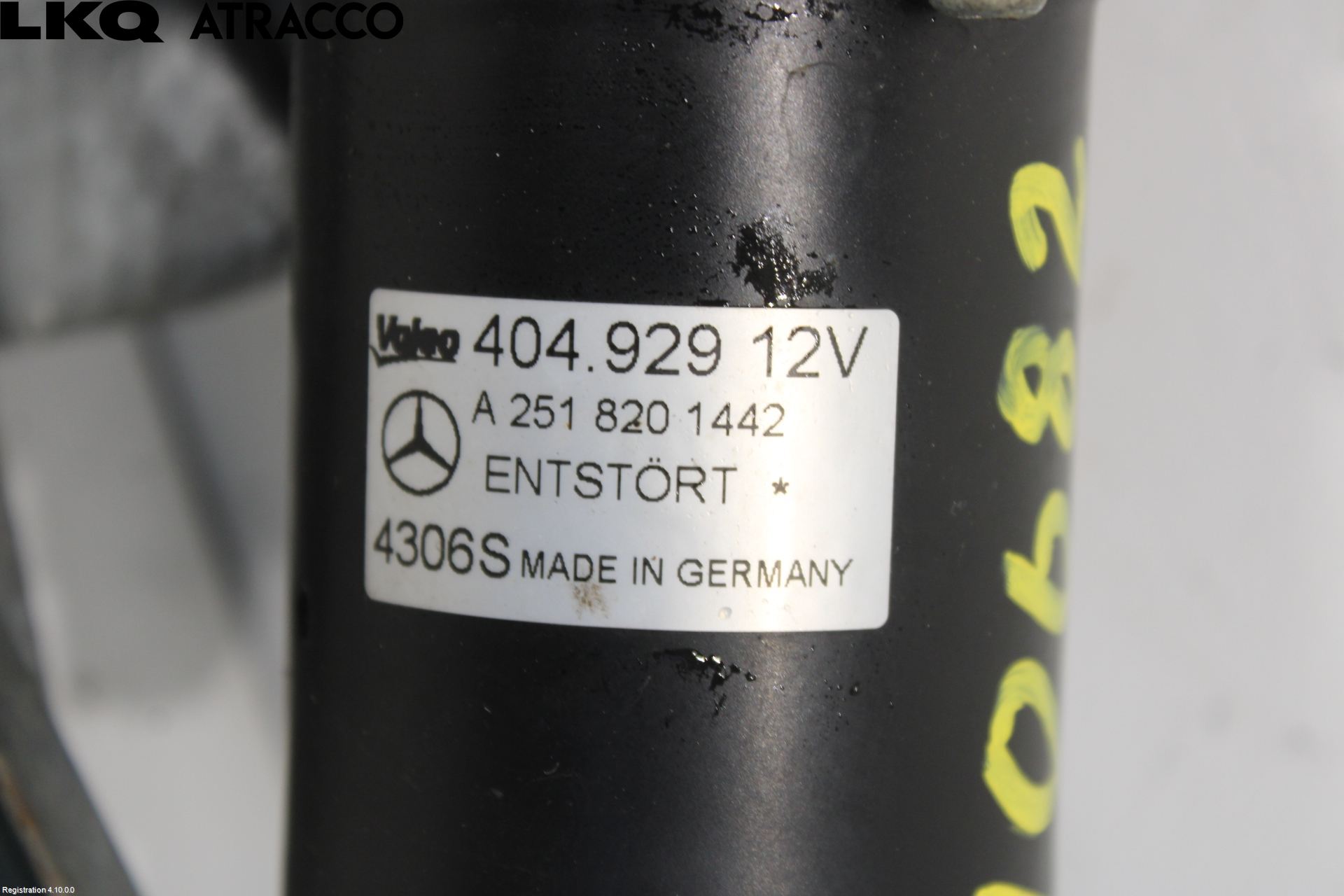 Mercedes-Benz MB R-KLASS (W251) 05-13 Viskermotor Frontrute