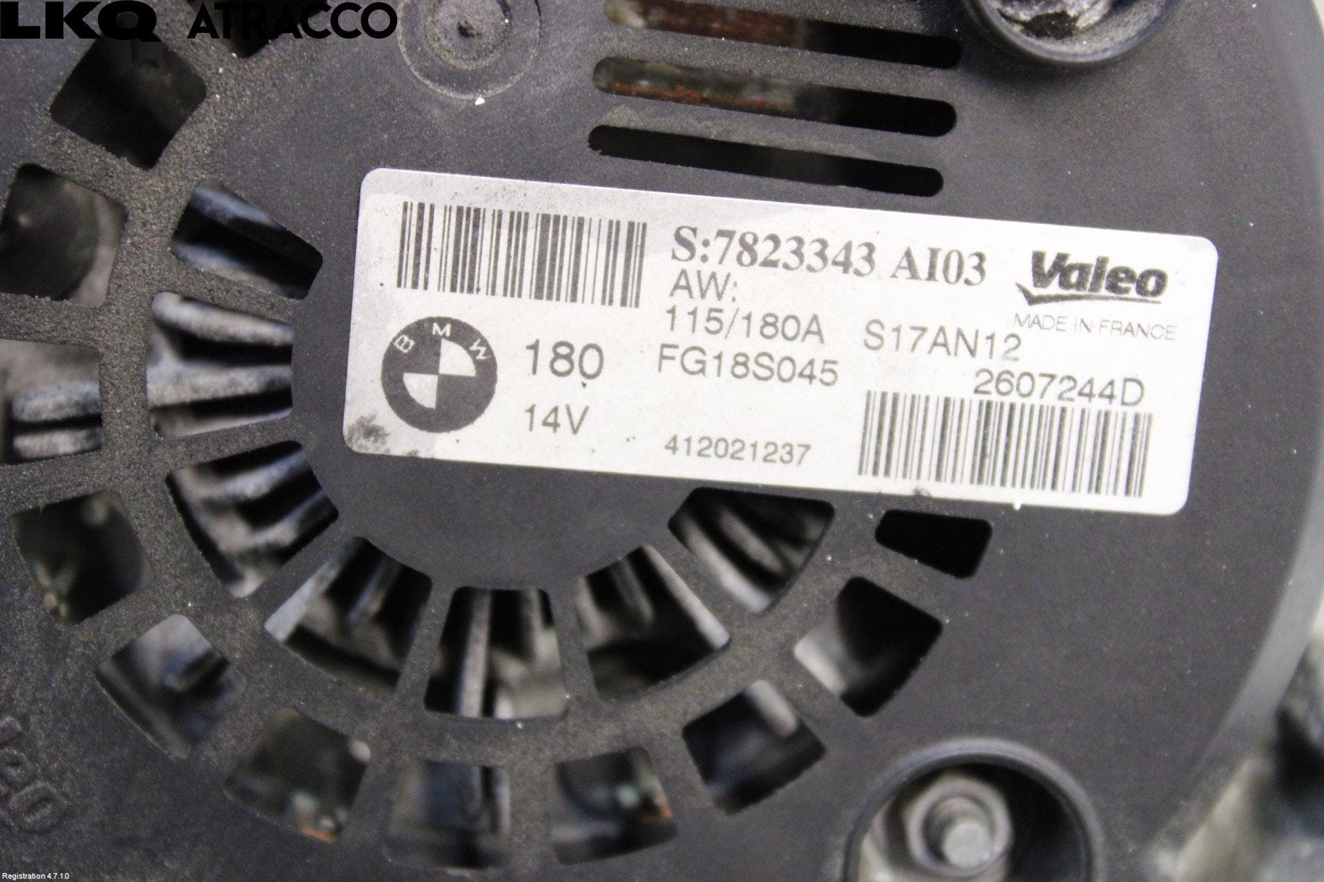 BMW 3 F30/F31/F80 12-19 Dynamo