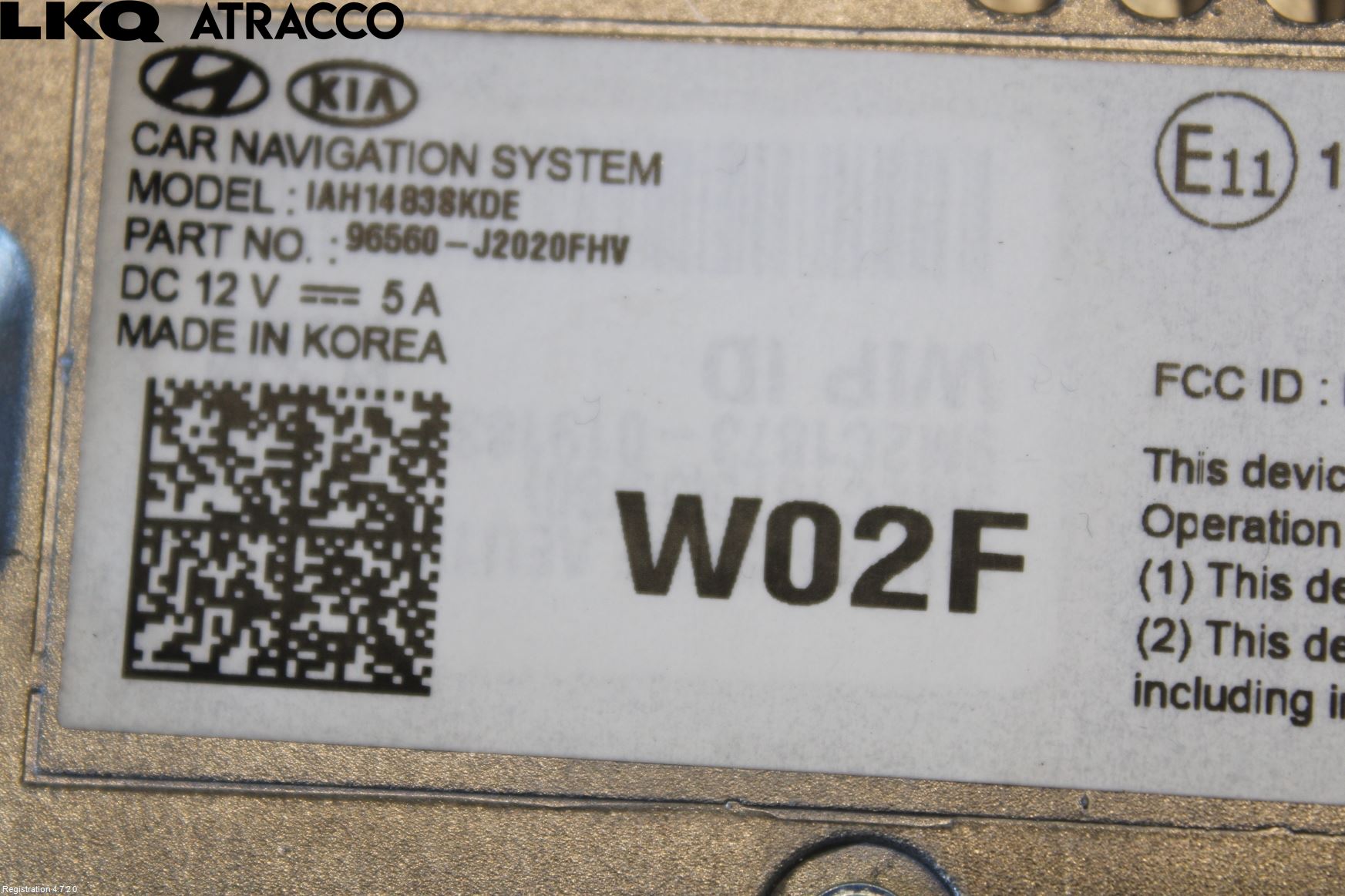 Kia SOUL 09- Stereo Radio