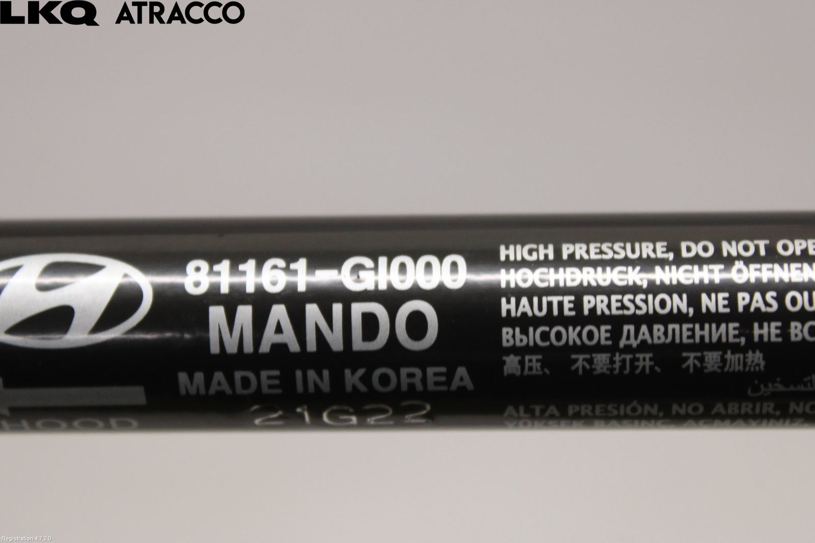 Hyundai IONIQ 5 NE 22- Panser Demper-Gassfjær