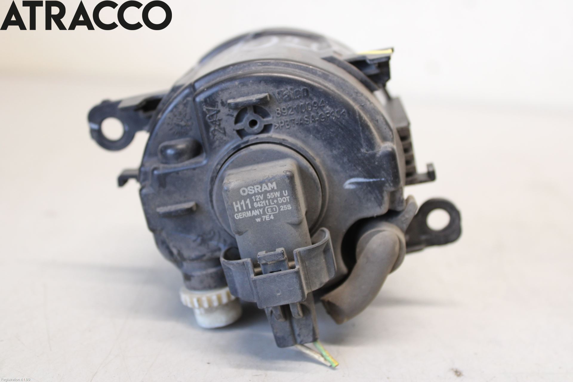 Peugeot 207 Frontlykt-Kurve-Tåkelys