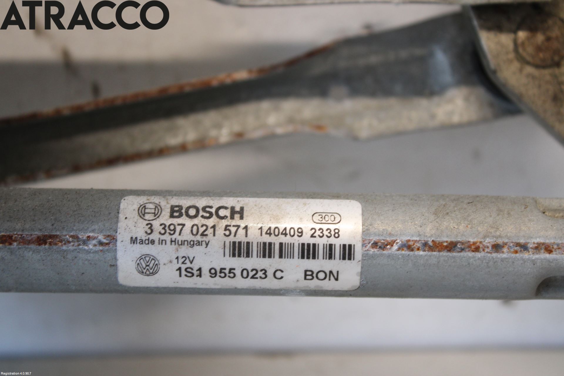 Volkswagen VW UP! / E-UP! Viskermotor Frontrute