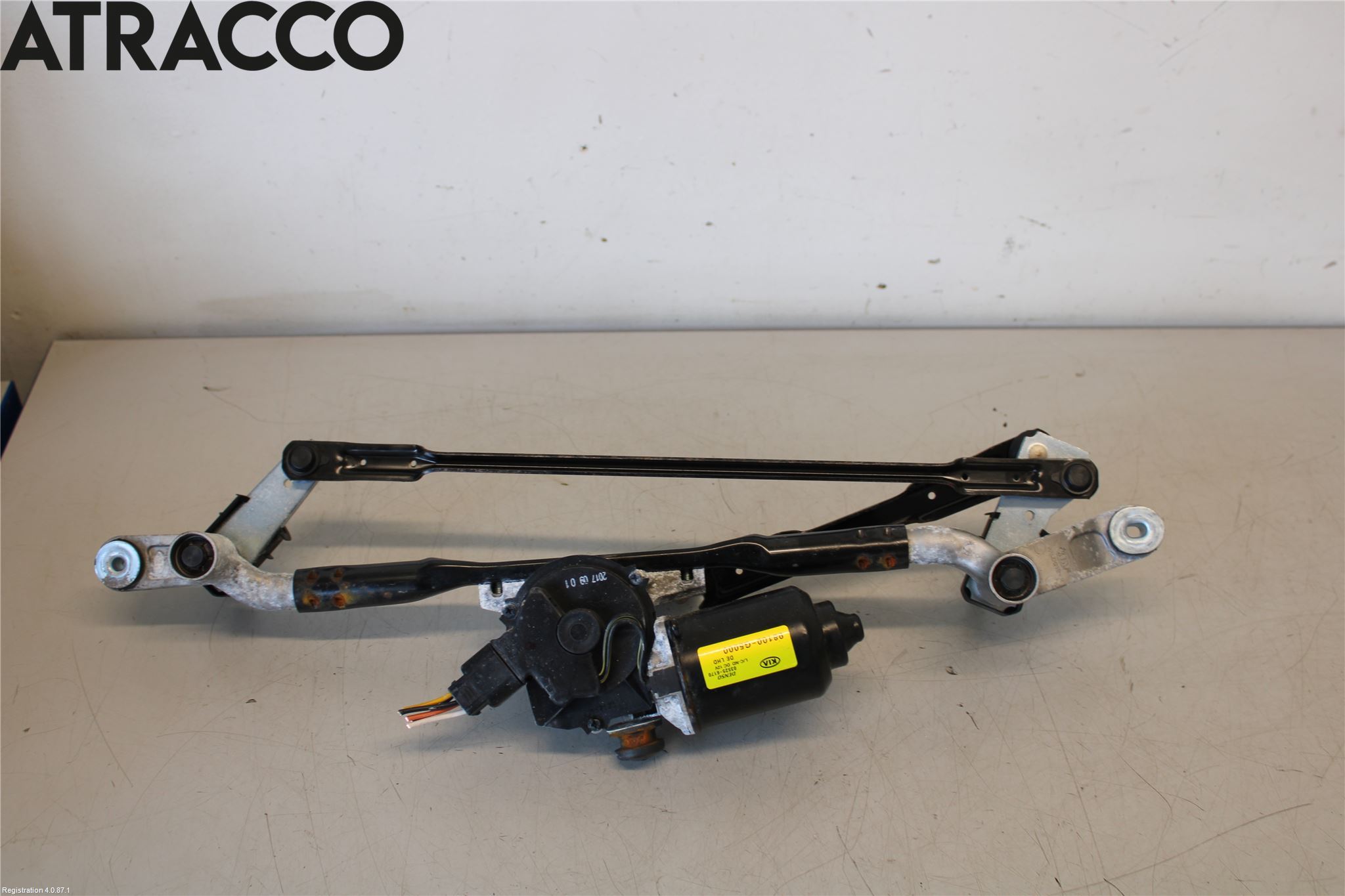 Kia NIRO (DE) 17-22 Viskermotor Frontrute