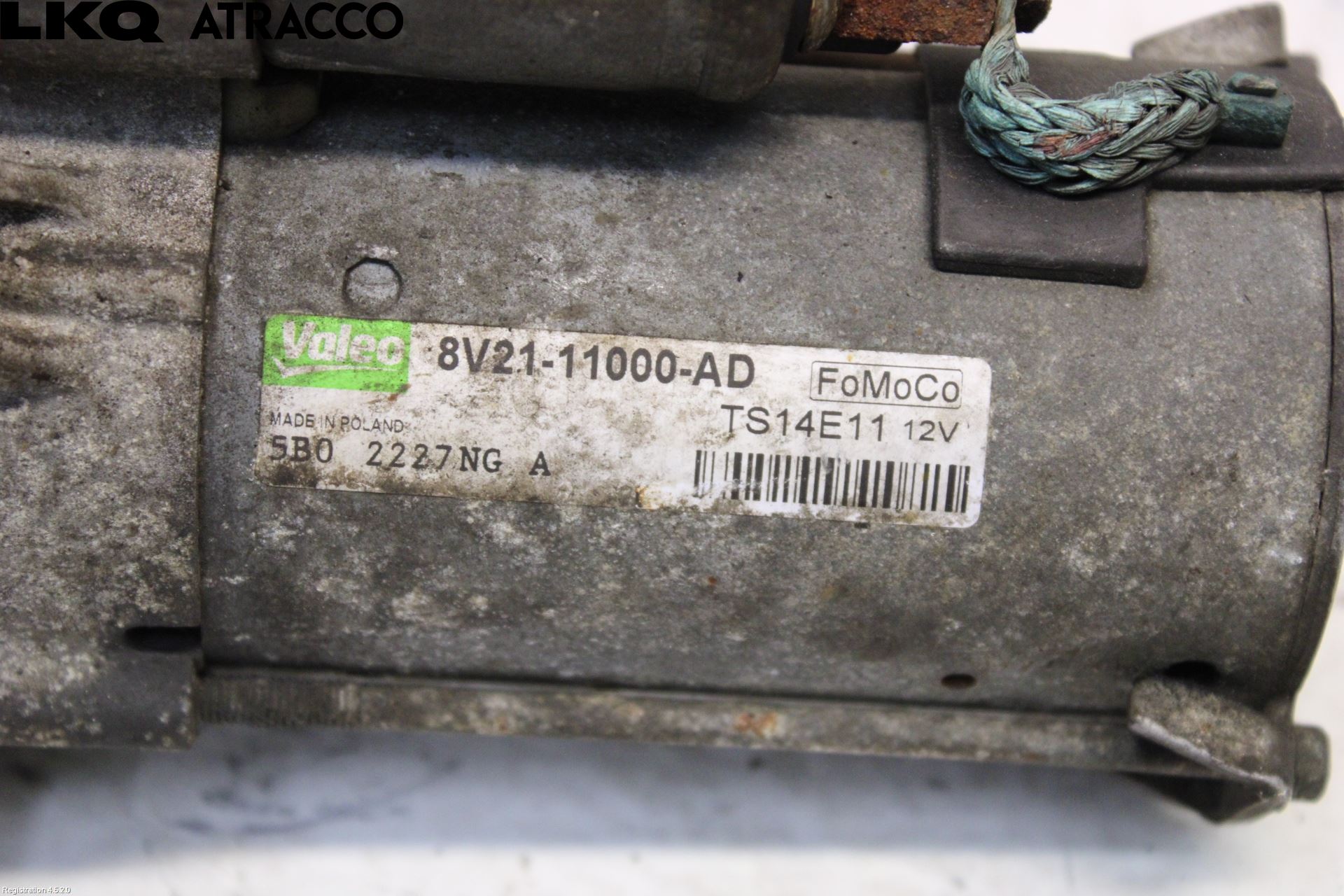 Ford FIESTA 09-12 Startmotor Diesel