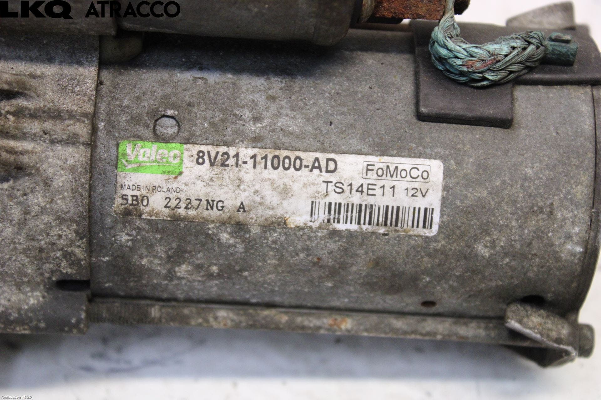 Ford FIESTA 09-12 Startmotor Diesel