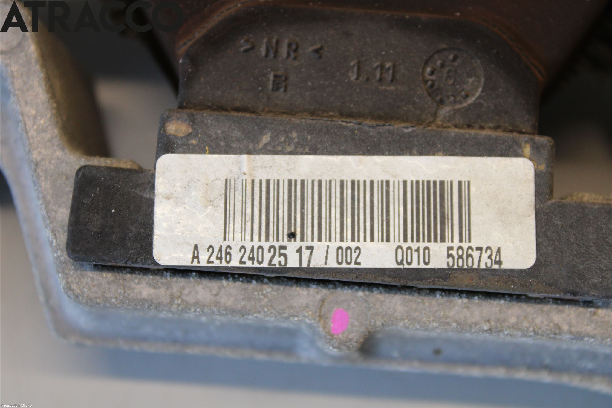 Mercedes-Benz MB CLA-KLASS (C117/X117) 13-19 Motor Feste Stål-Alu