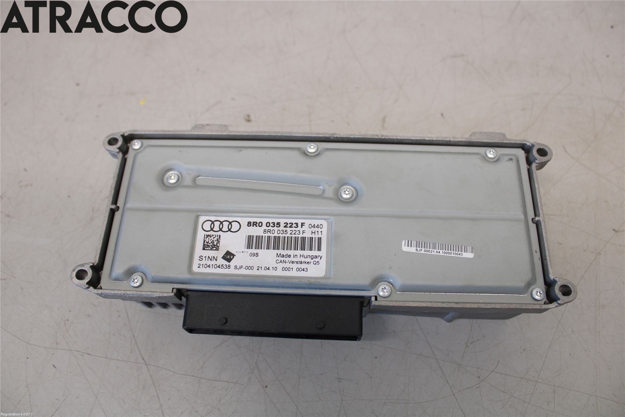 Audi A4/S4 08-11 Stereo Forsterker