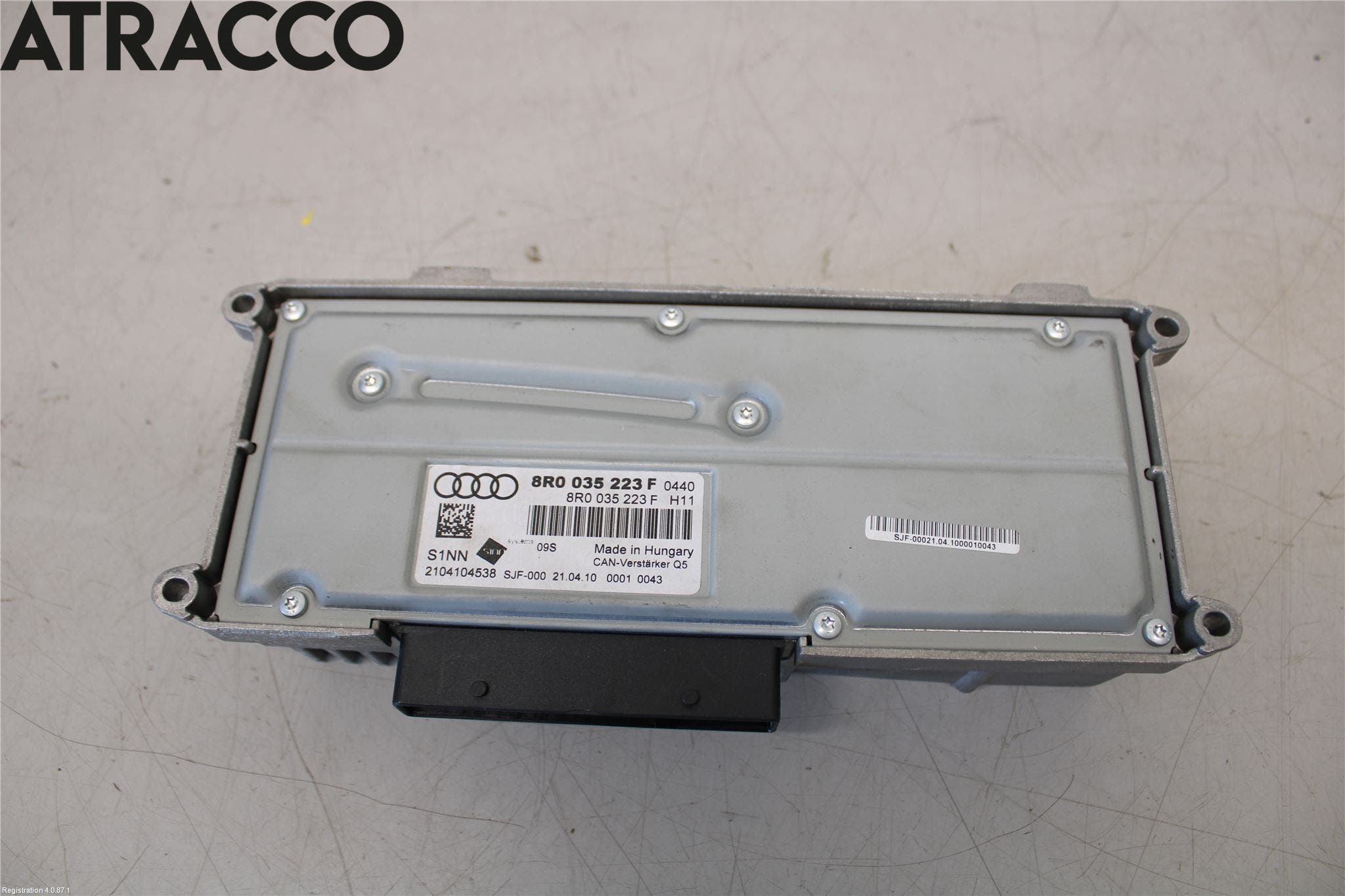 Audi A4/S4 08-11 Stereo Forsterker