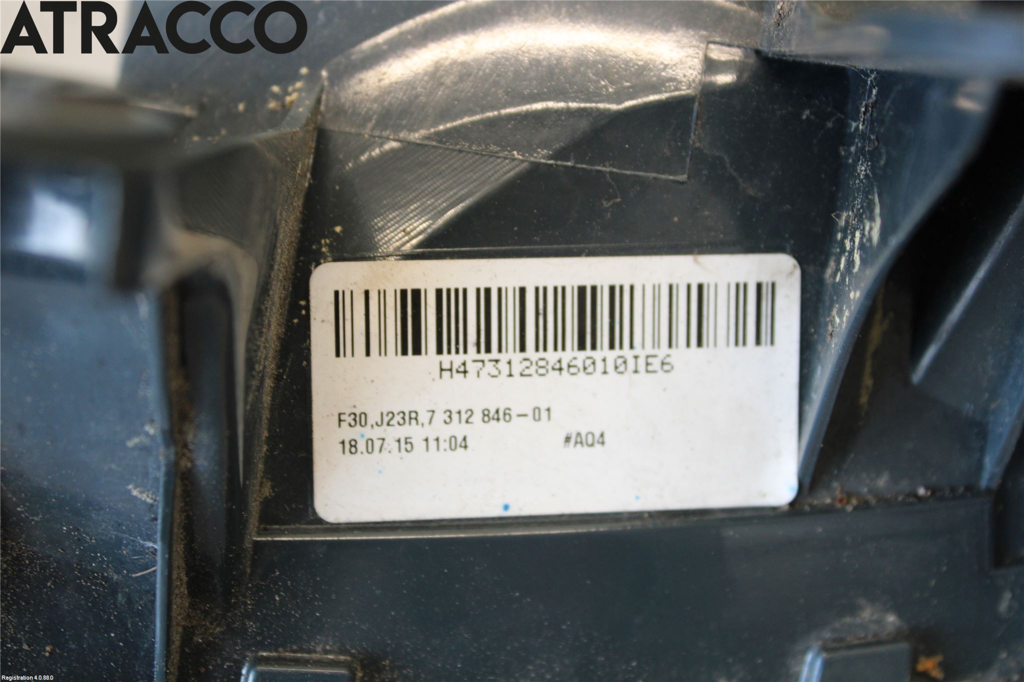 BMW 3 F30/F31/F80 12-19 Baklykt Høyre