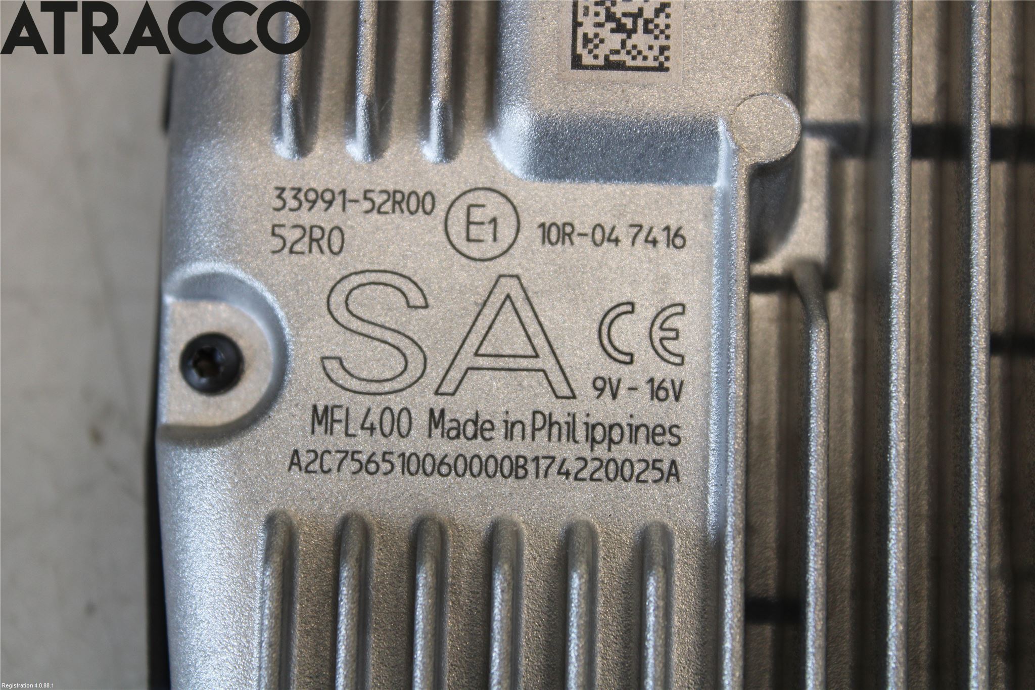 Suzuki SWIFT 17-24 Parkeringshjelp Kamera