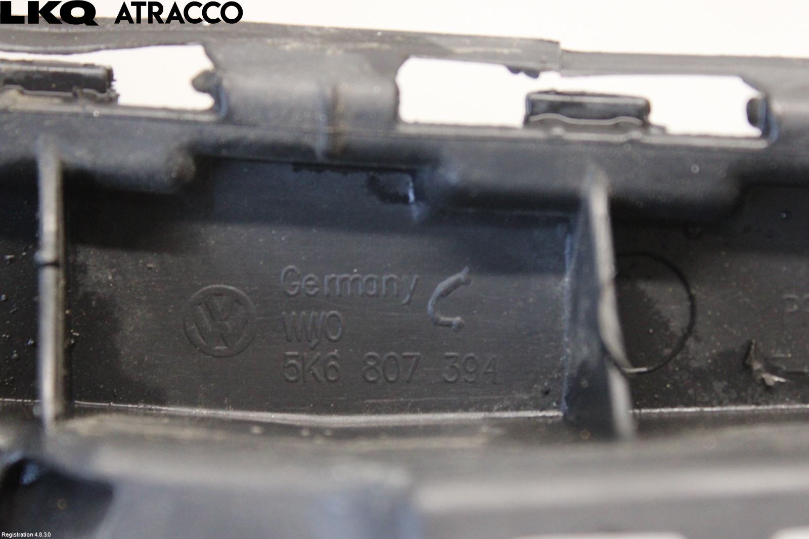 Volkswagen VW GOLF VI 09-13 Støtfangerfeste Bak Høyre