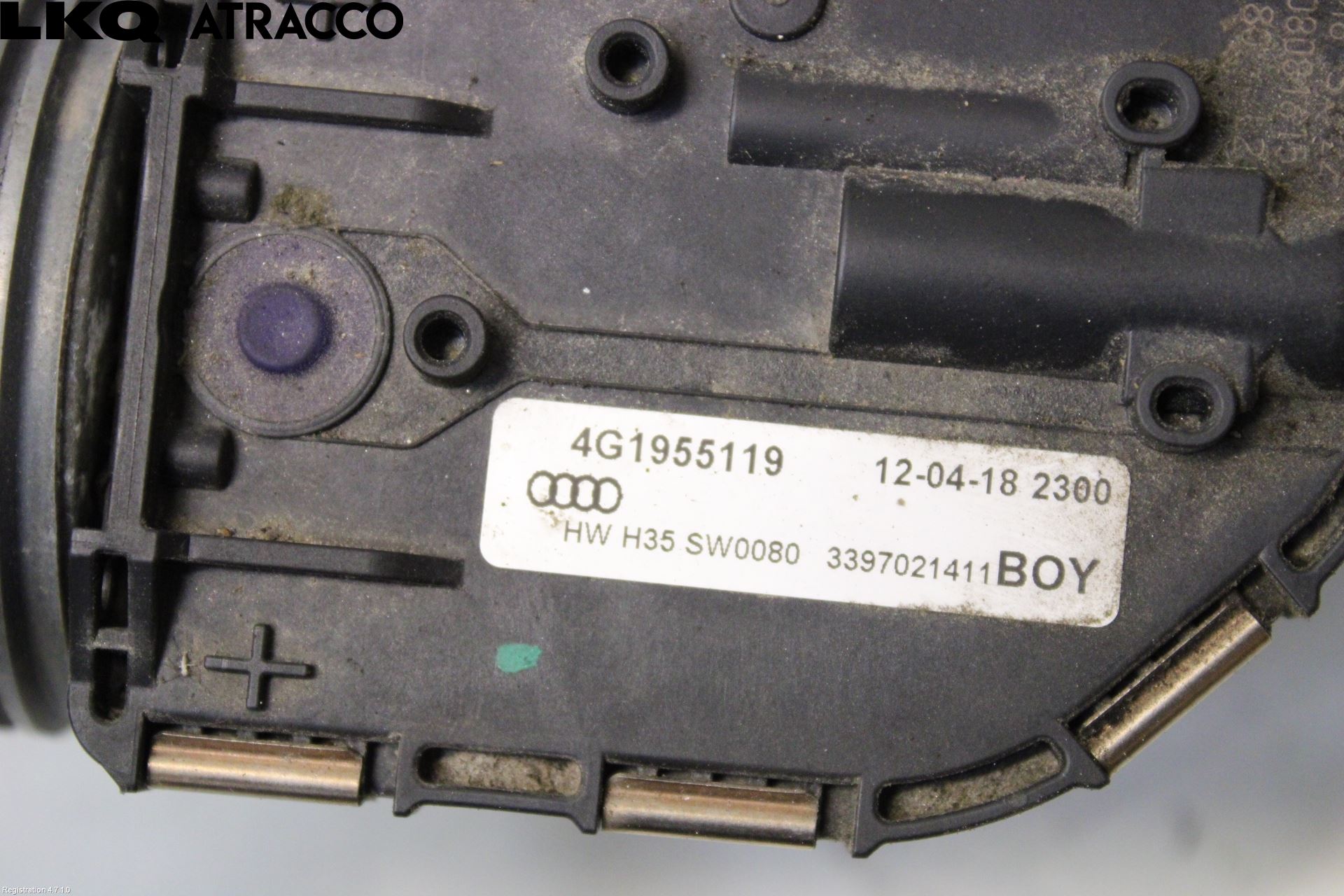 Audi A6 ALLROAD 12-18 Viskermotor Frontrute