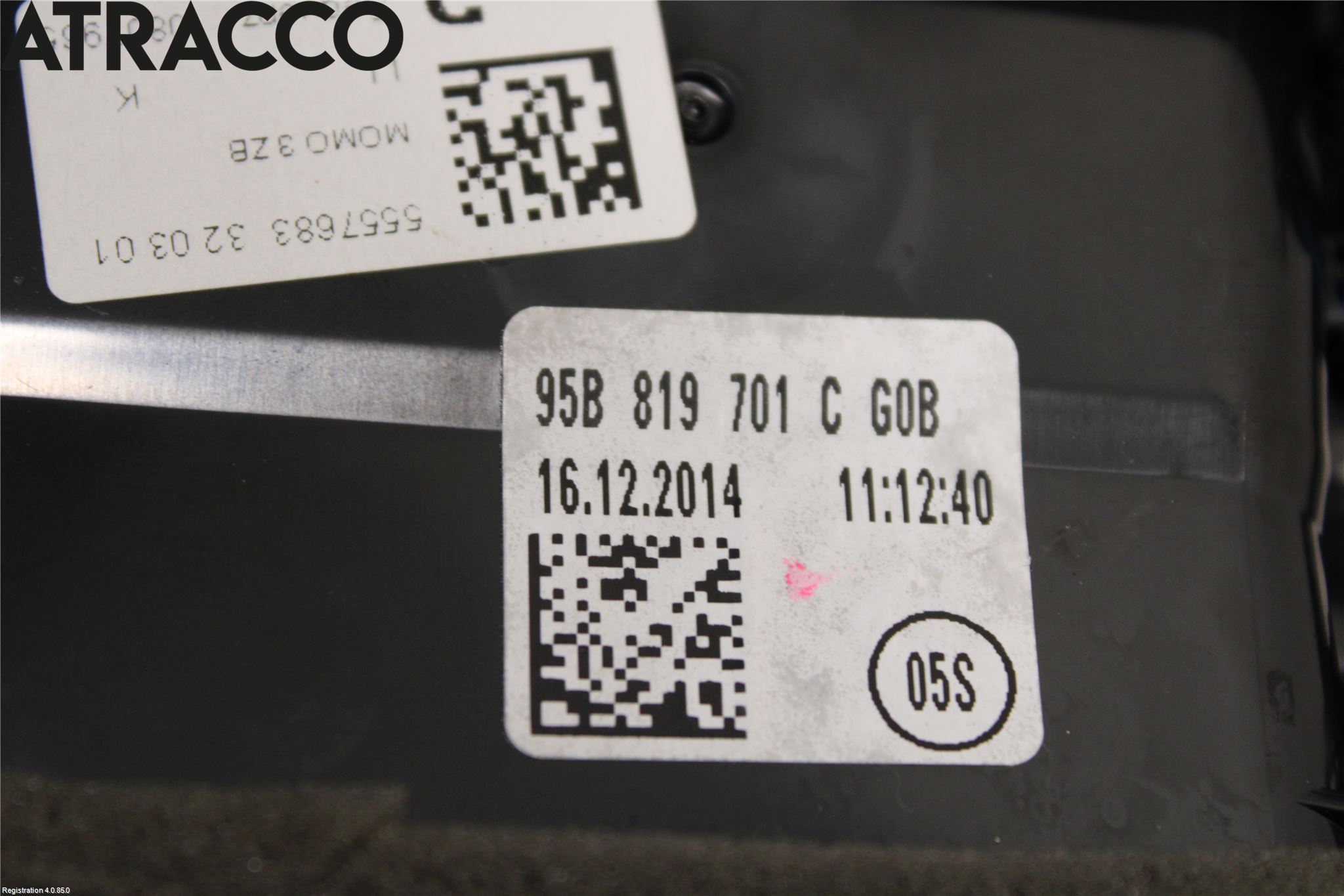 Porsche MACAN/EV 14- Dashbord Kanal - Dyse