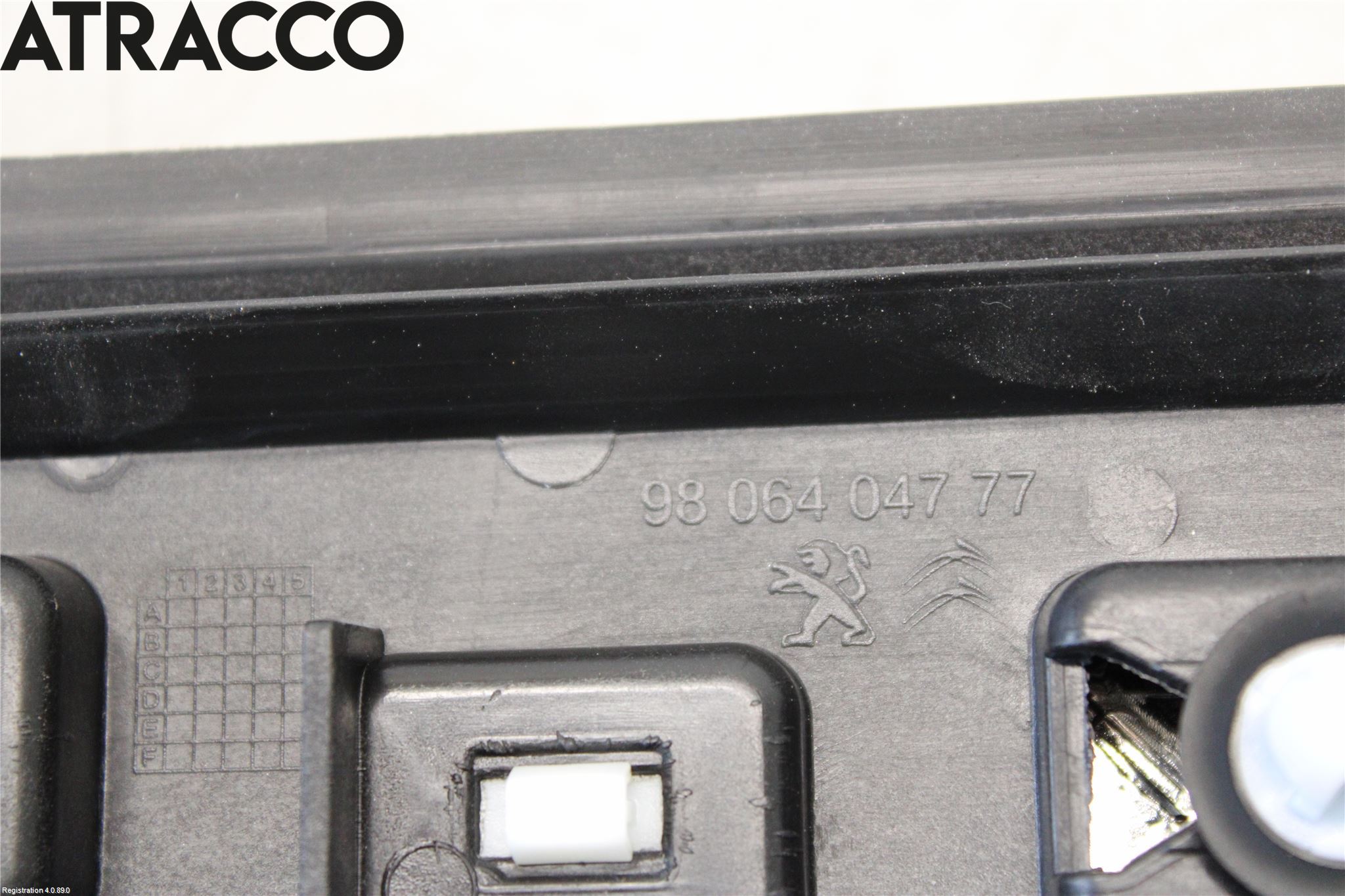 Peugeot 2008 13-20 Dør Dekorlist Hb