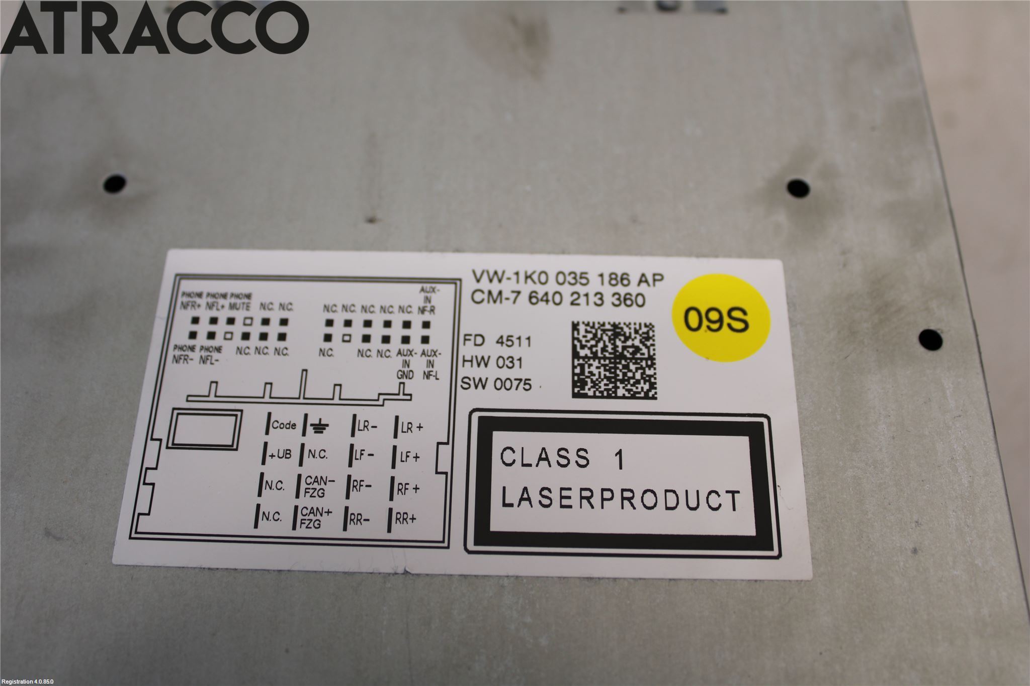 Volkswagen VW PASSAT 11-14 Stereo Radio Med Cd