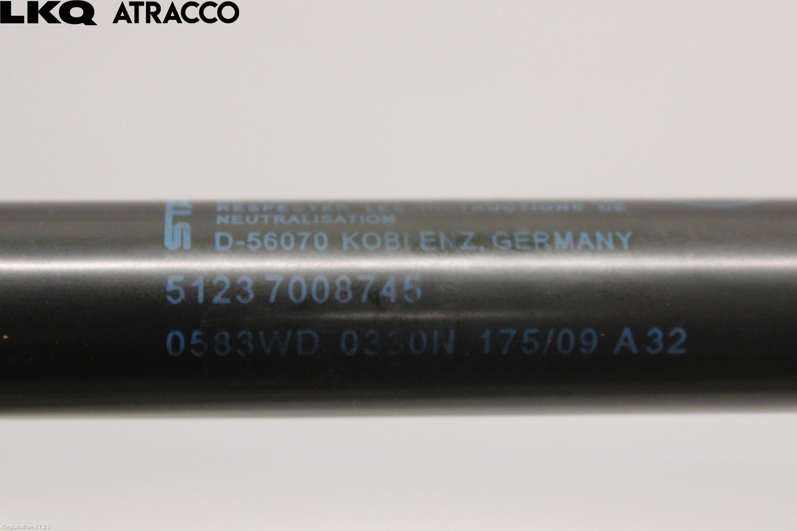 BMW 5 E60/61 Sed/Tou 02-10 Panser Demper-Gassfjær