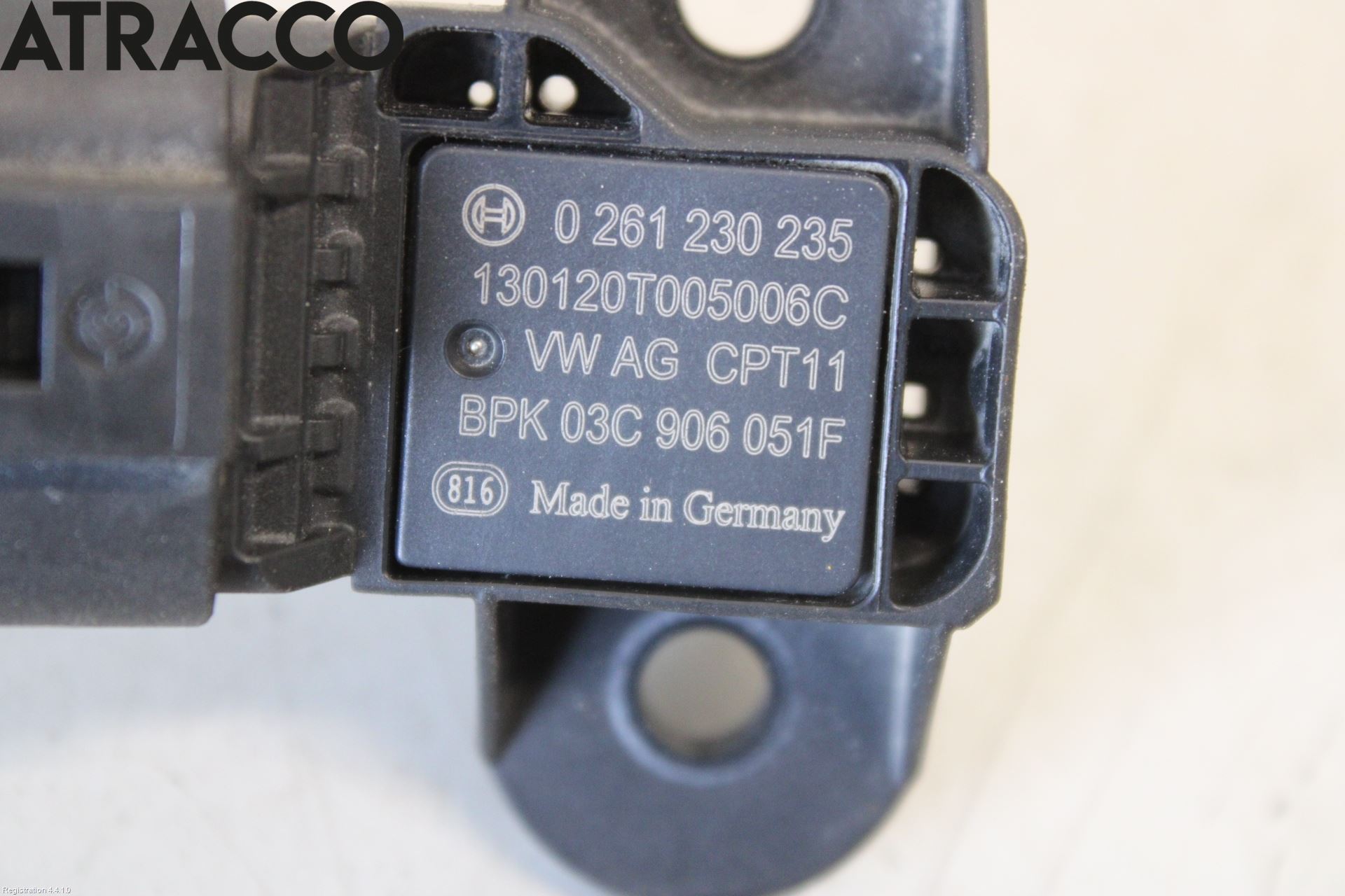 Volkswagen VW TRANSP/CARAVELLE (T5) 04-15 Inns Map - Trykkføler