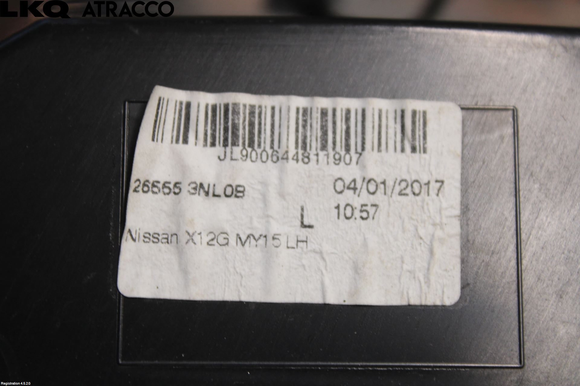 Nissan LEAF 11-17 Baklykt Venstre